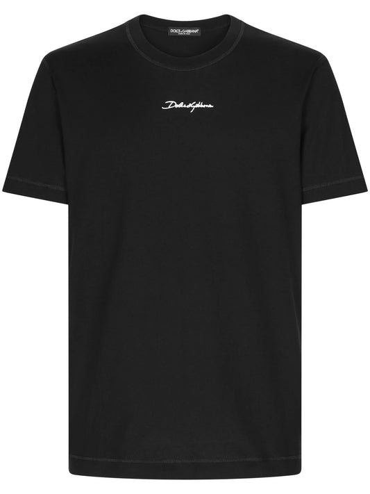 logo-print cotton T-shirt