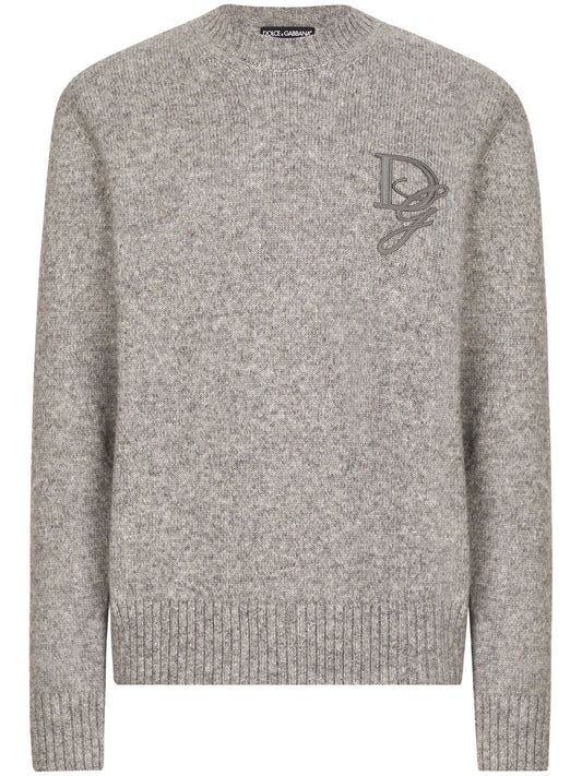logo-appliqué jumper