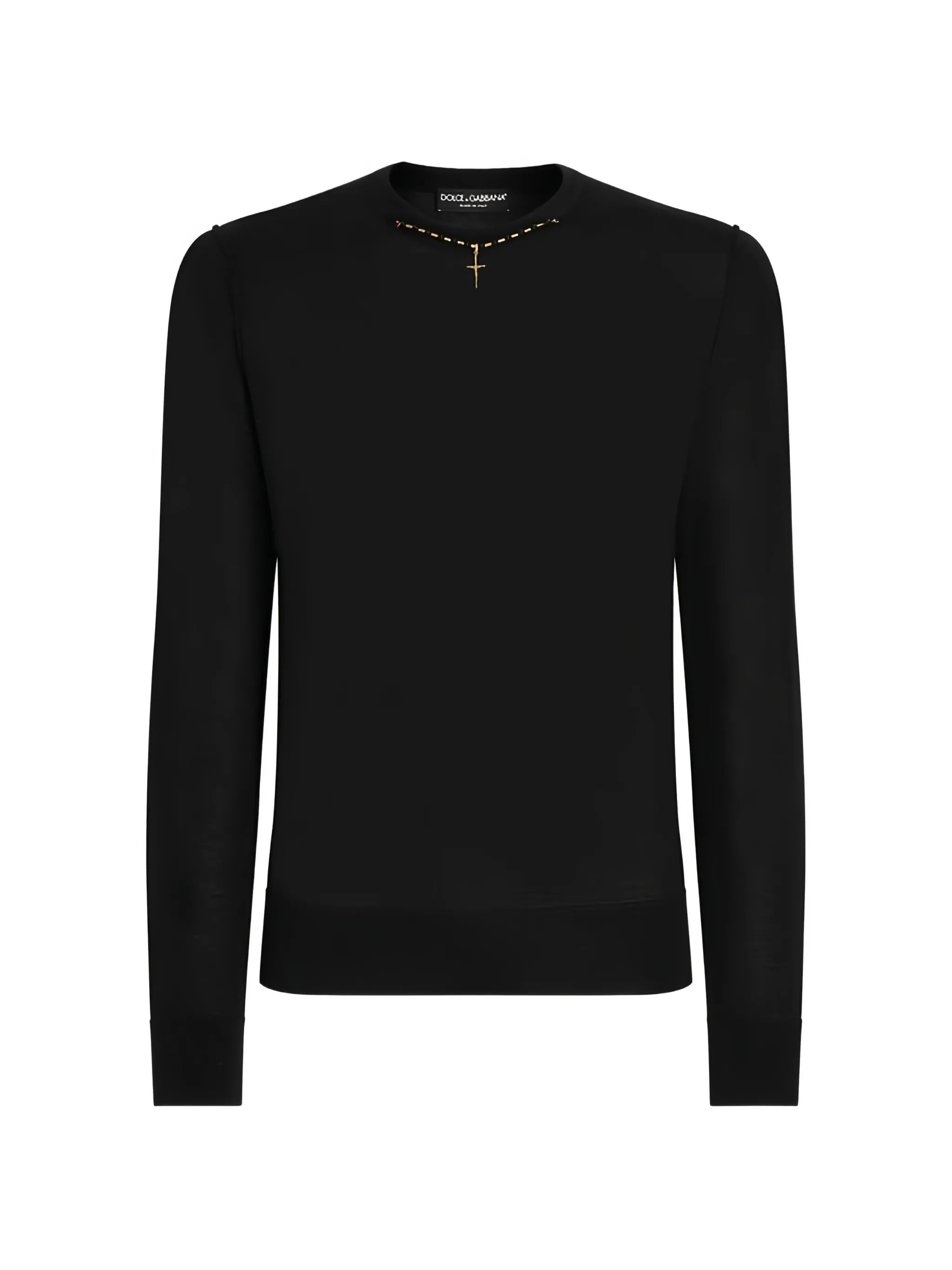 logo-appliqué jumper