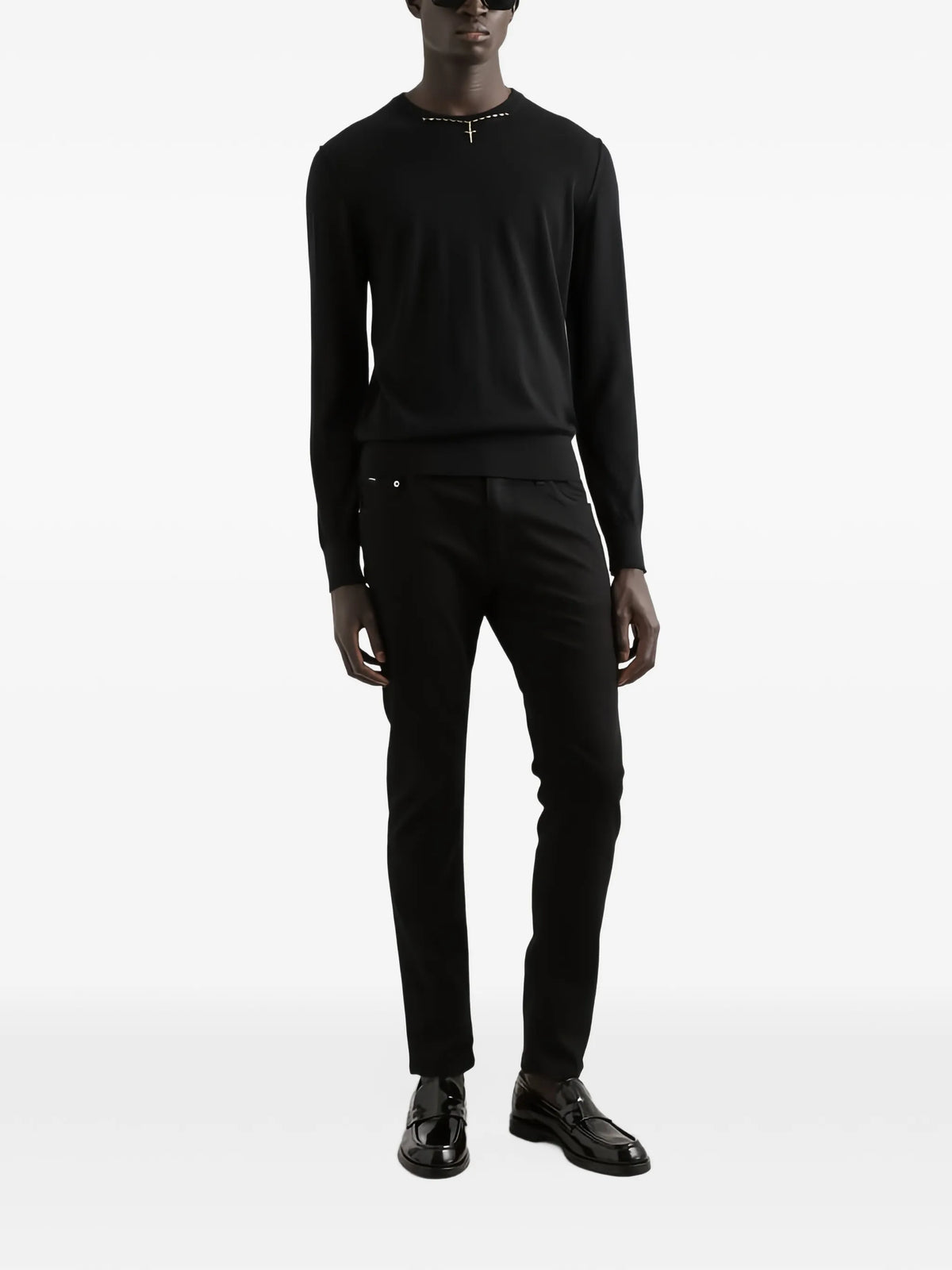 logo-appliqué jumper
