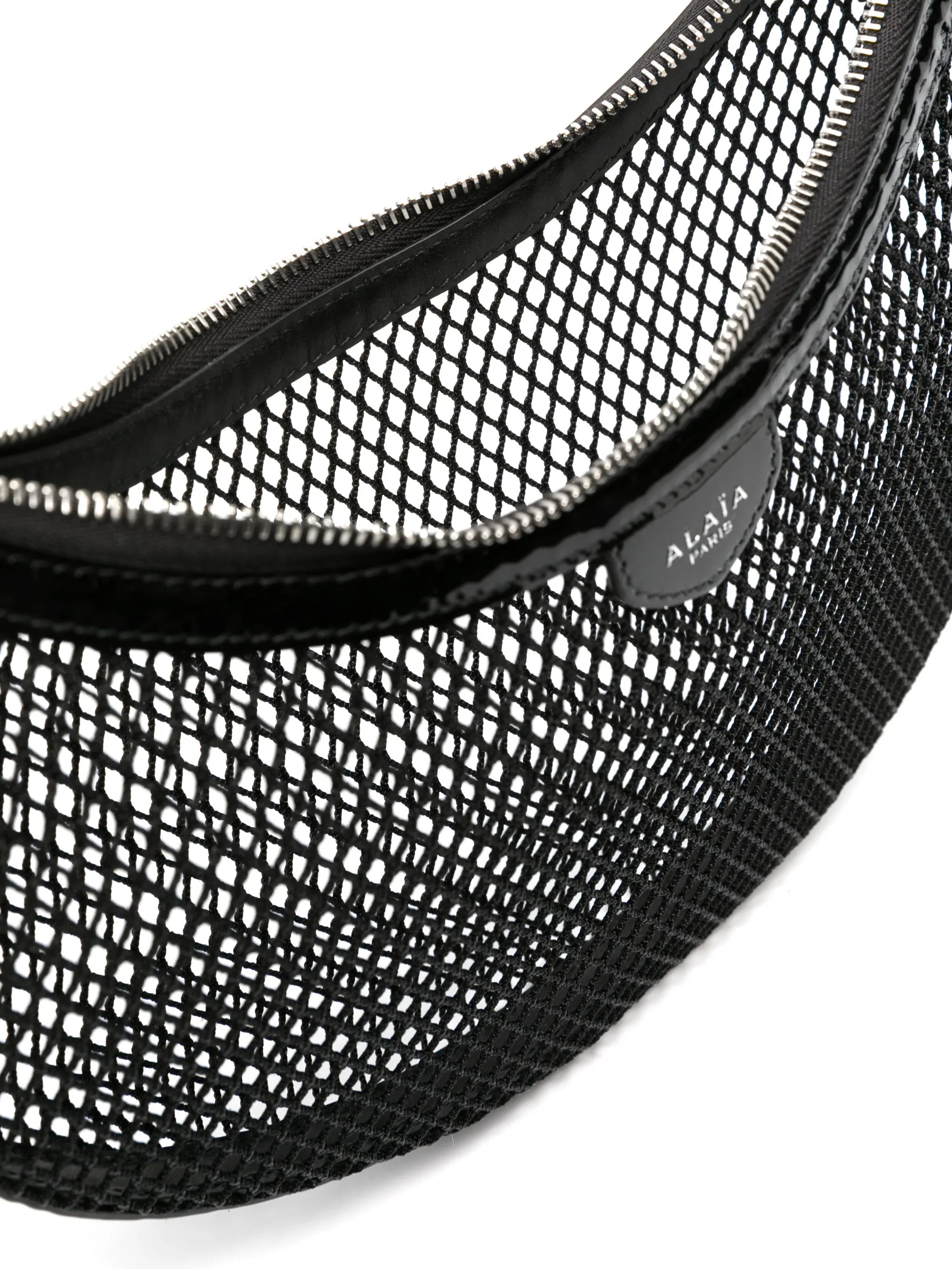 One Piece Demi-Lune mesh shoulder bag
