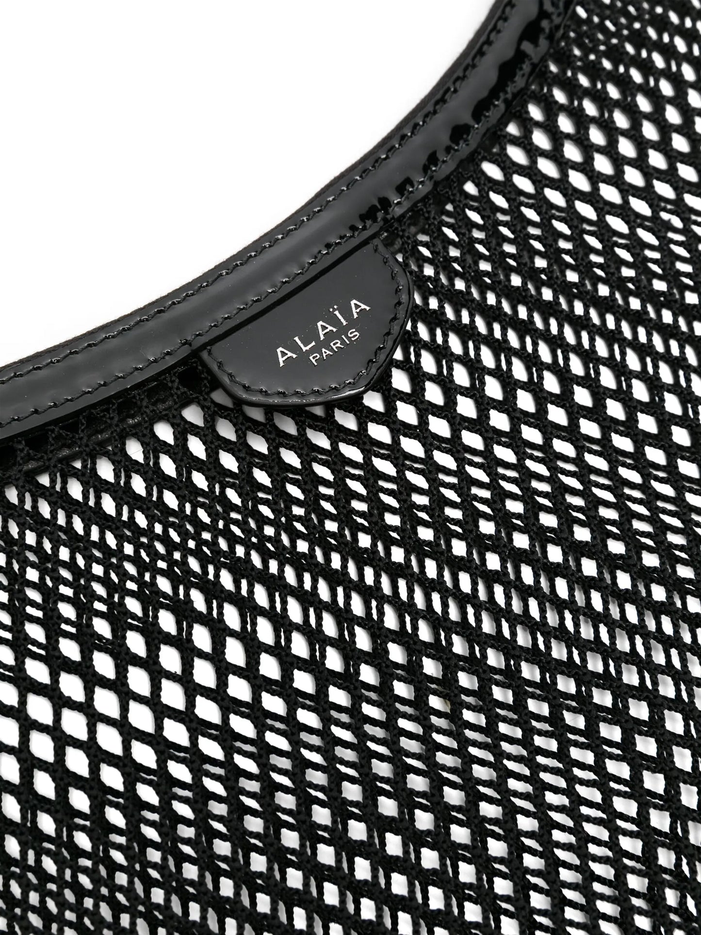 One Piece Demi-Lune mesh shoulder bag