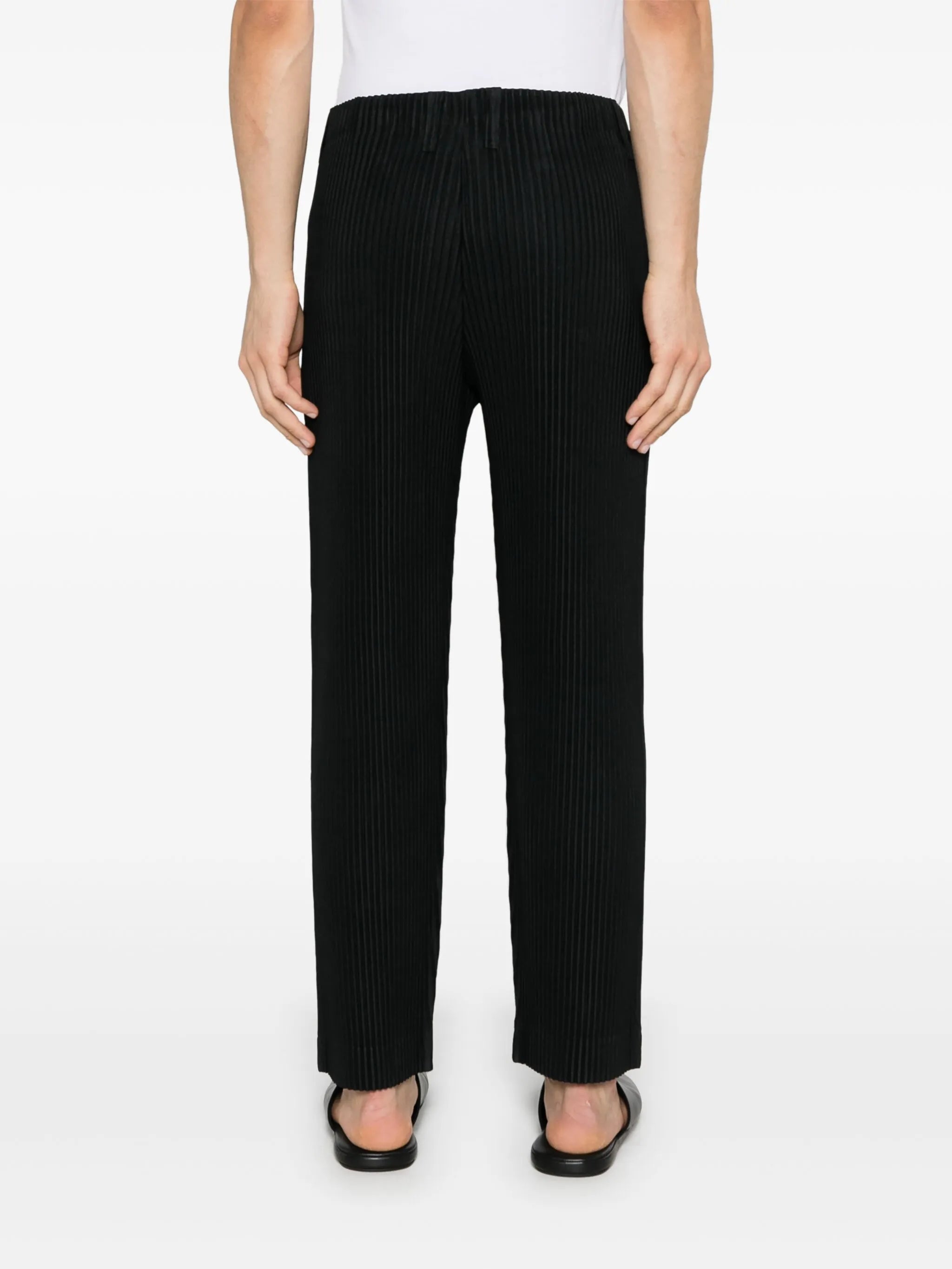 Basic slim-fit trousers
