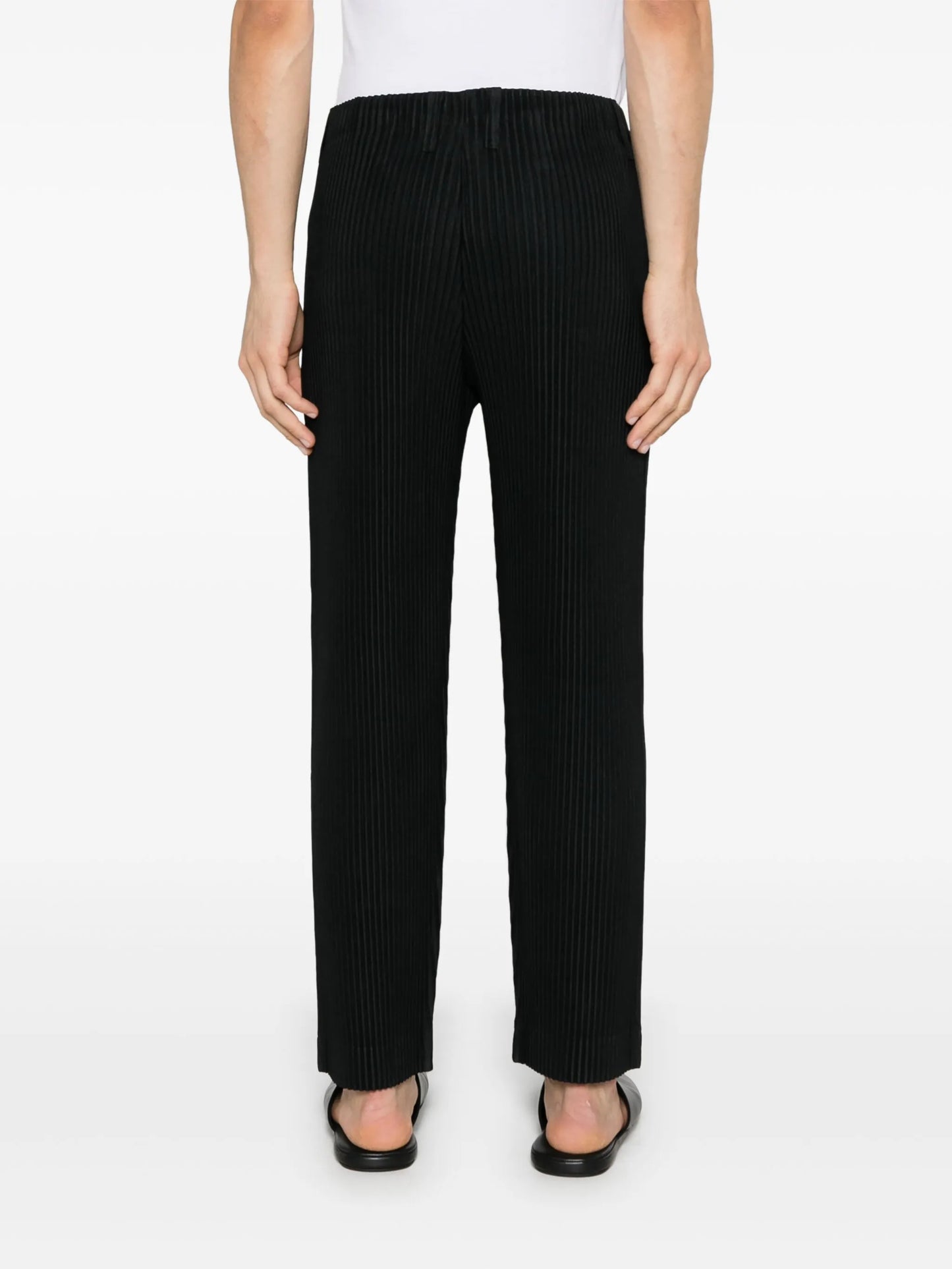 Basic slim-fit trousers