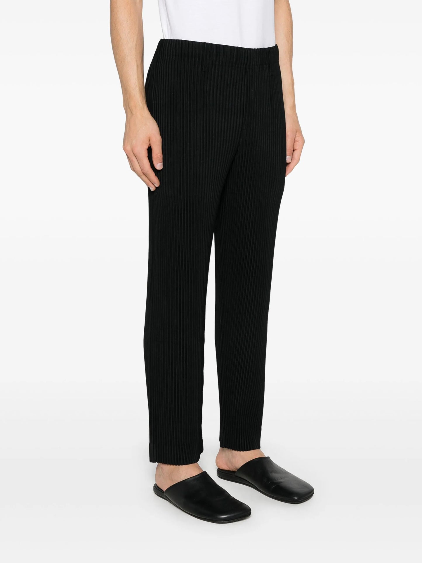 Basic slim-fit trousers