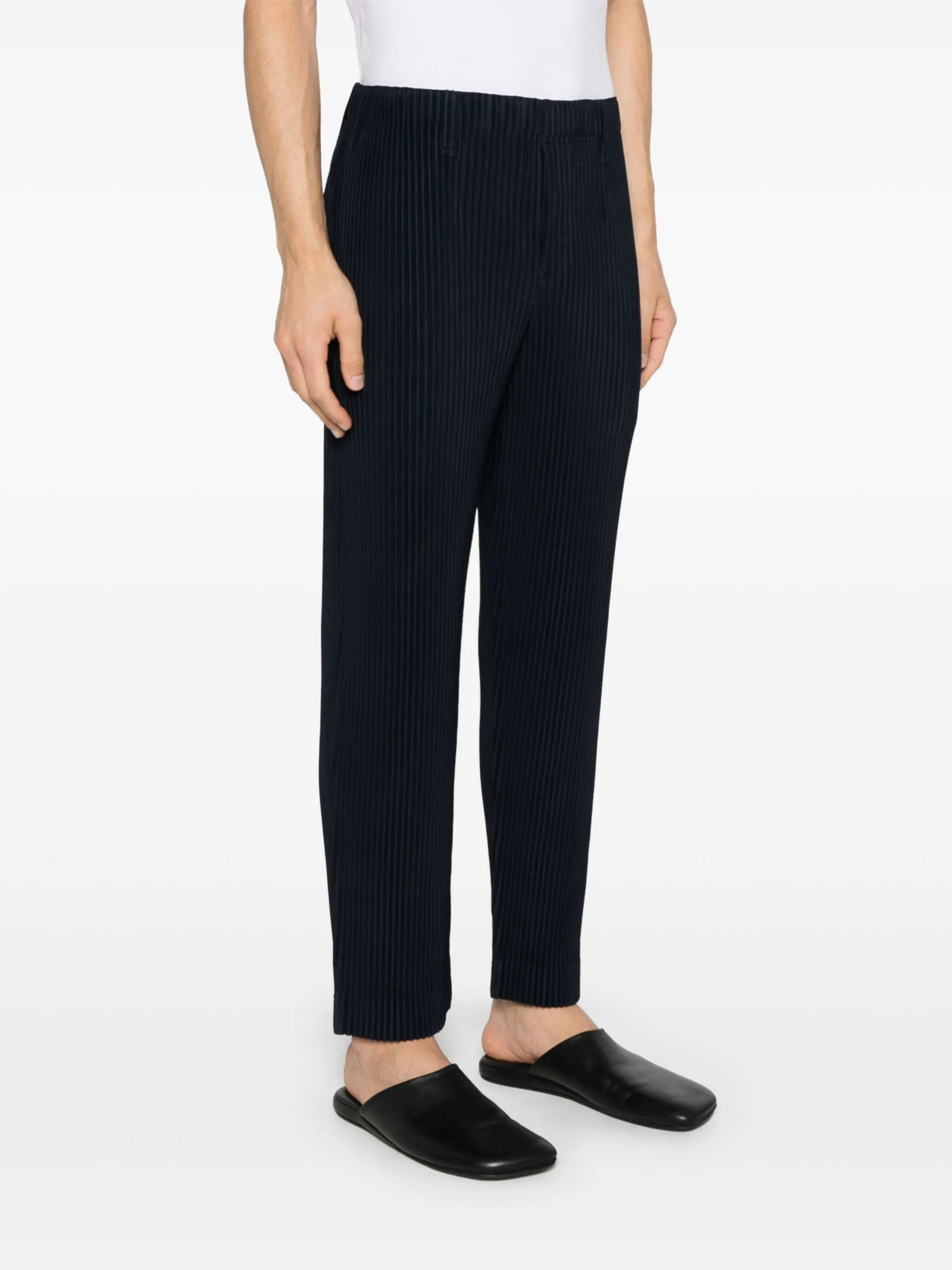 Basic slim-fit trousers