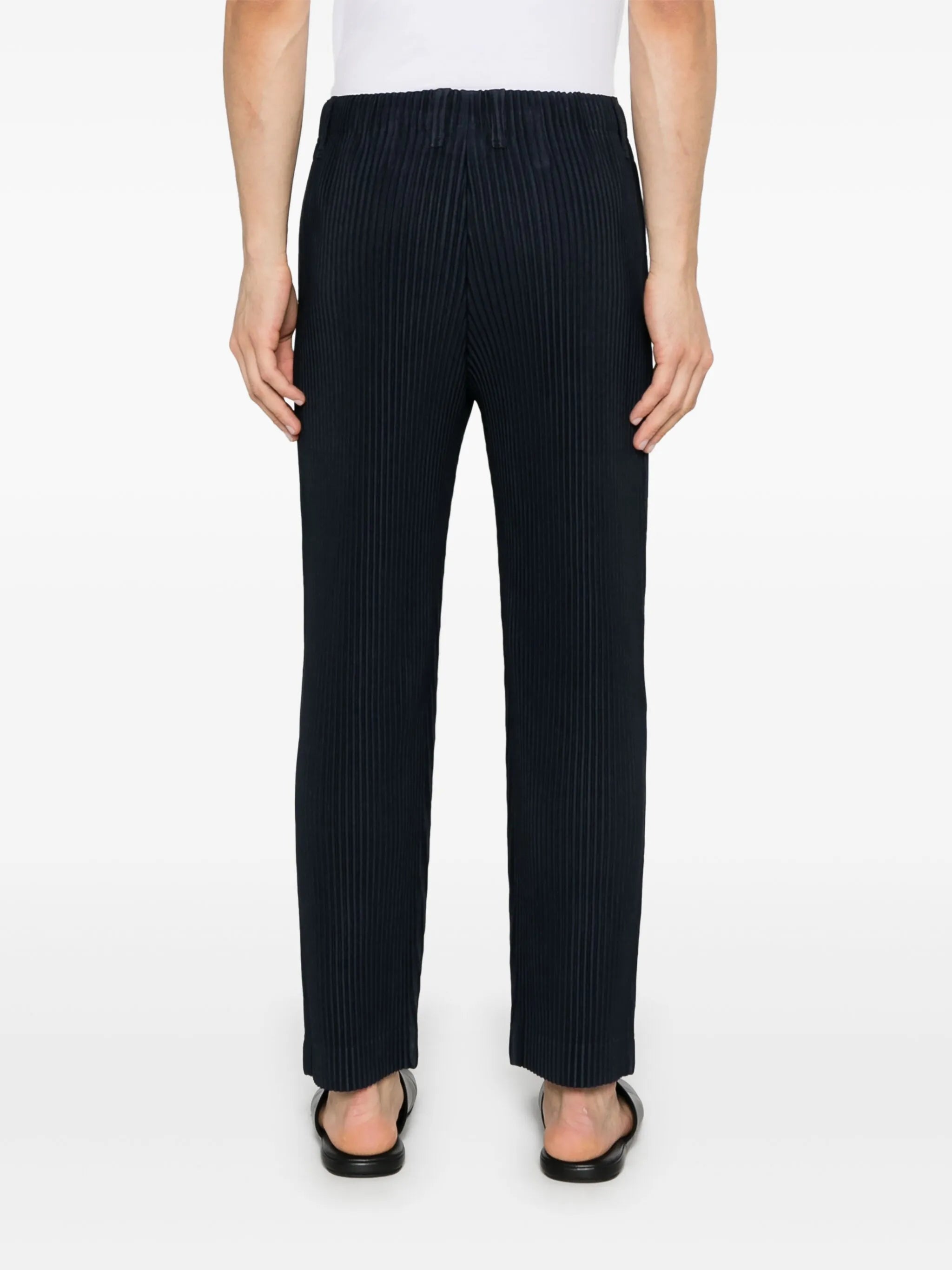 Basic slim-fit trousers
