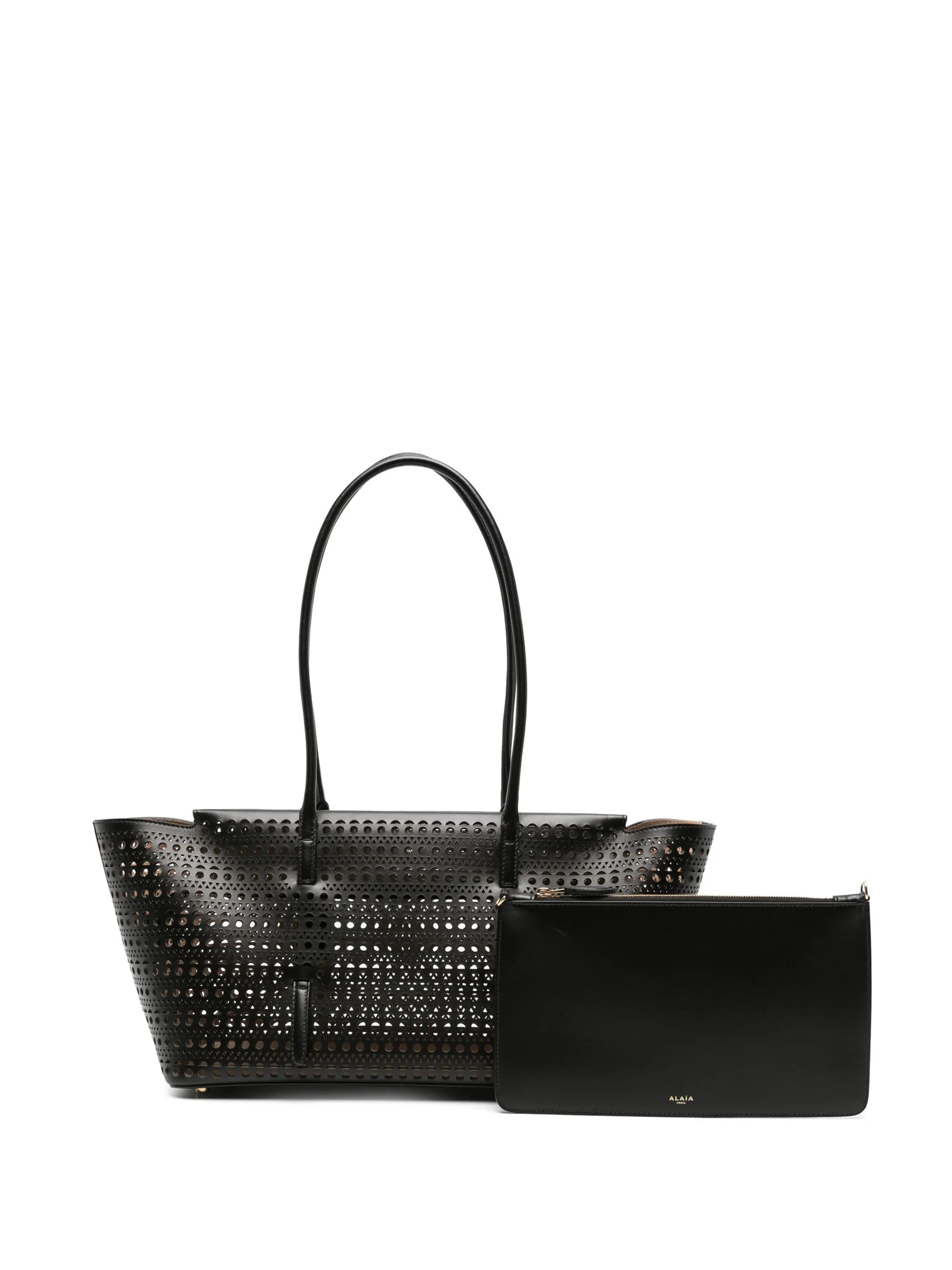 Mina 32 leather tote bag