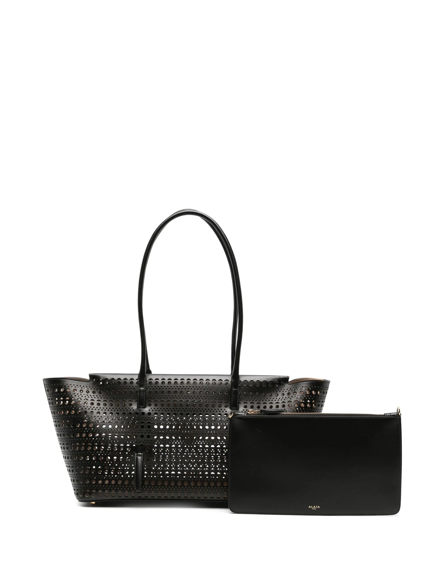 Mina 32 leather tote bag