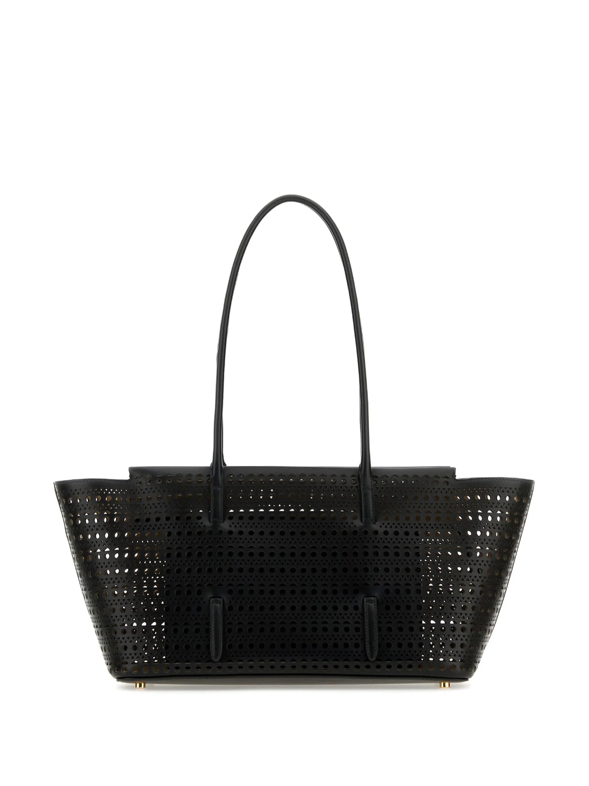 Mina 32 leather tote bag