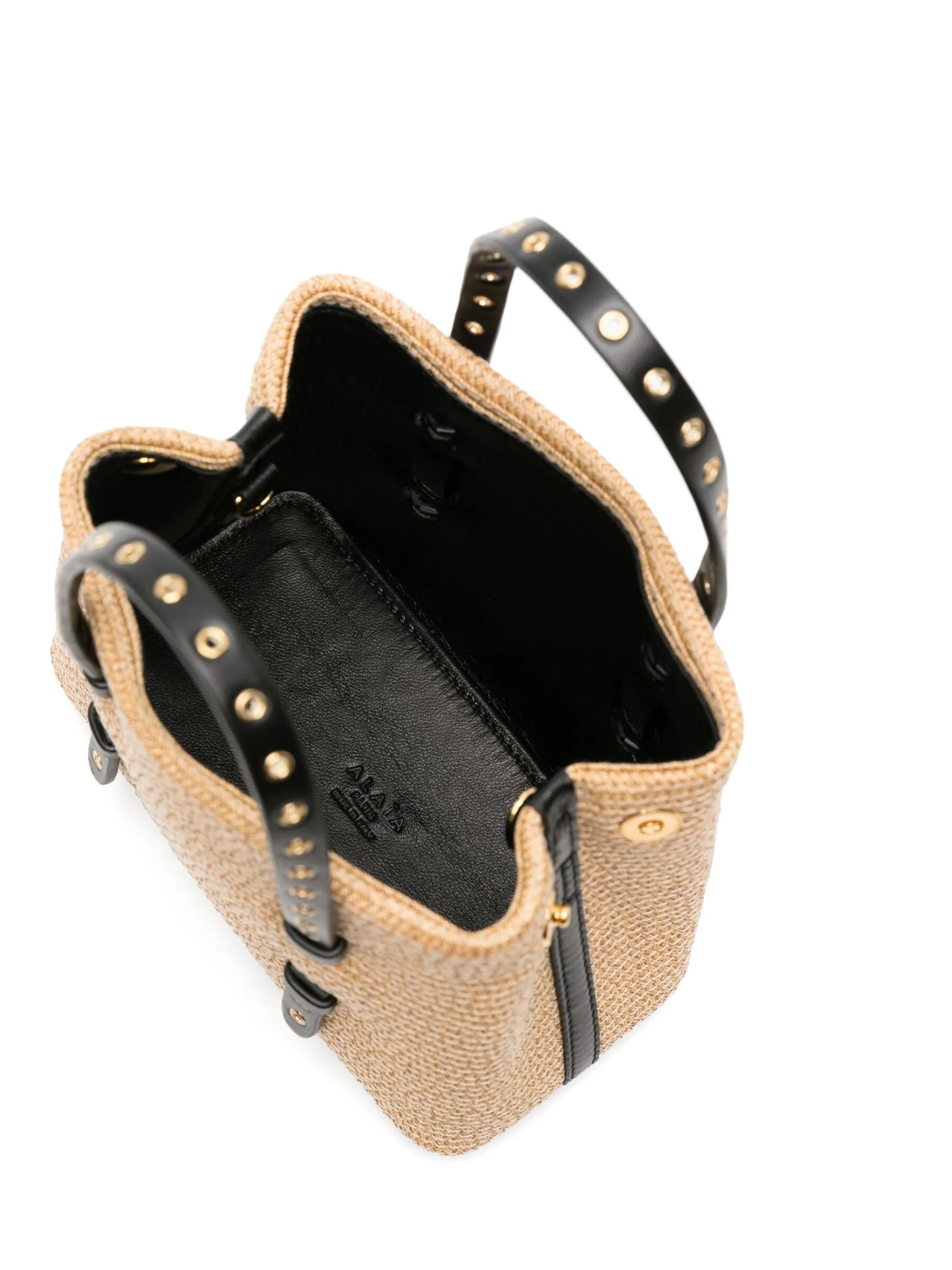 Mina 16 raffia tote bag