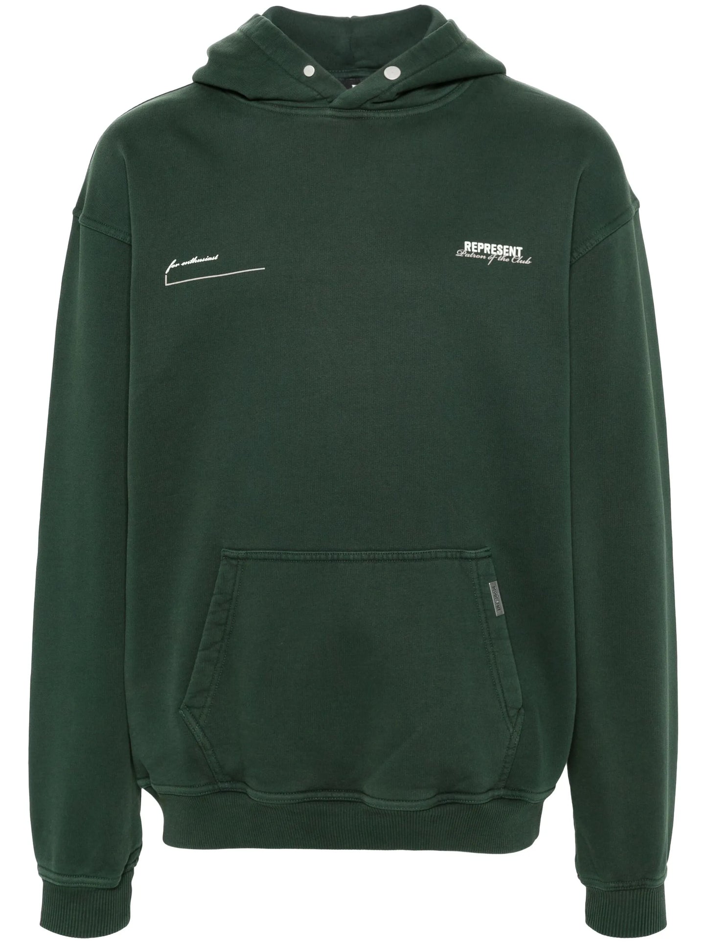 Patron of The Club cotton hoodie