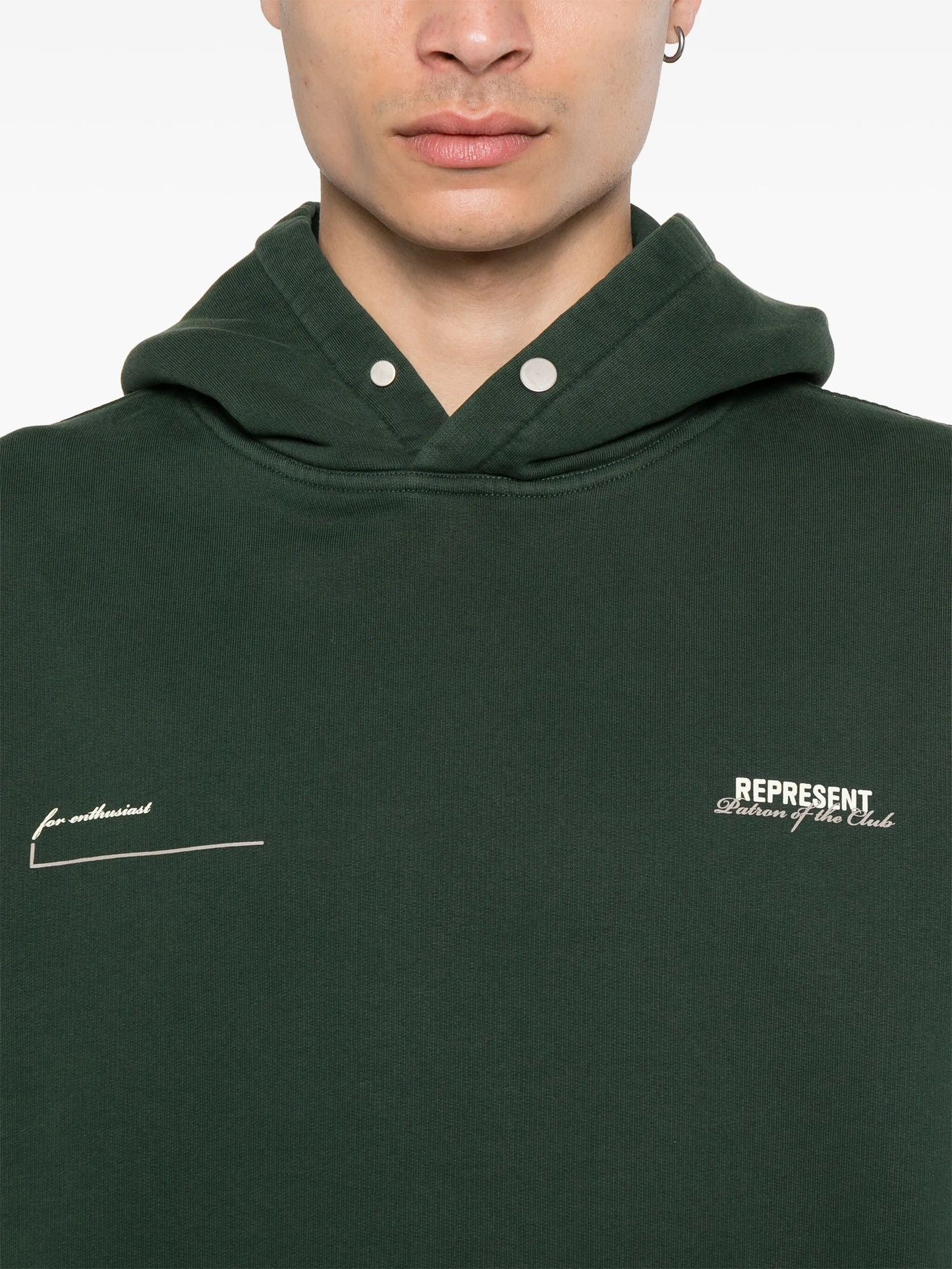 Patron of The Club cotton hoodie