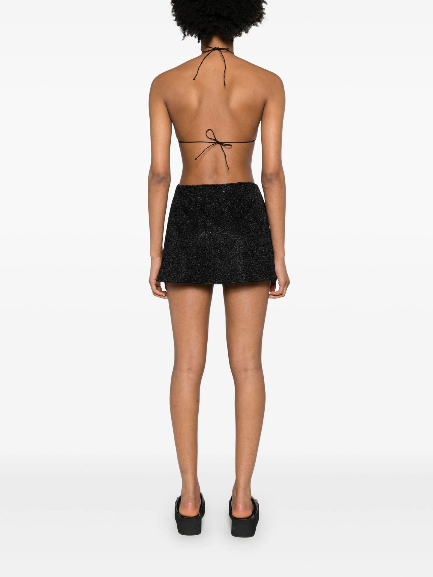 Lumière lurex minidress