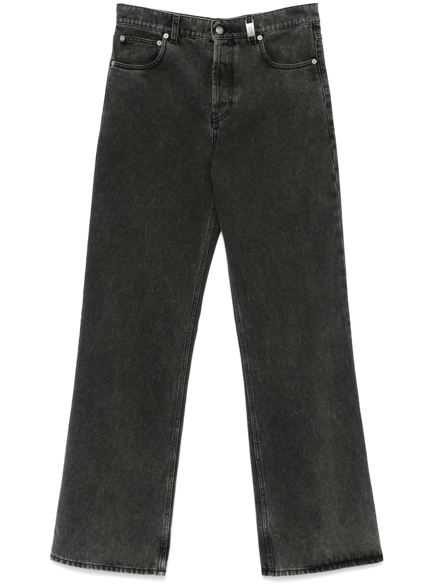straight-leg jeans