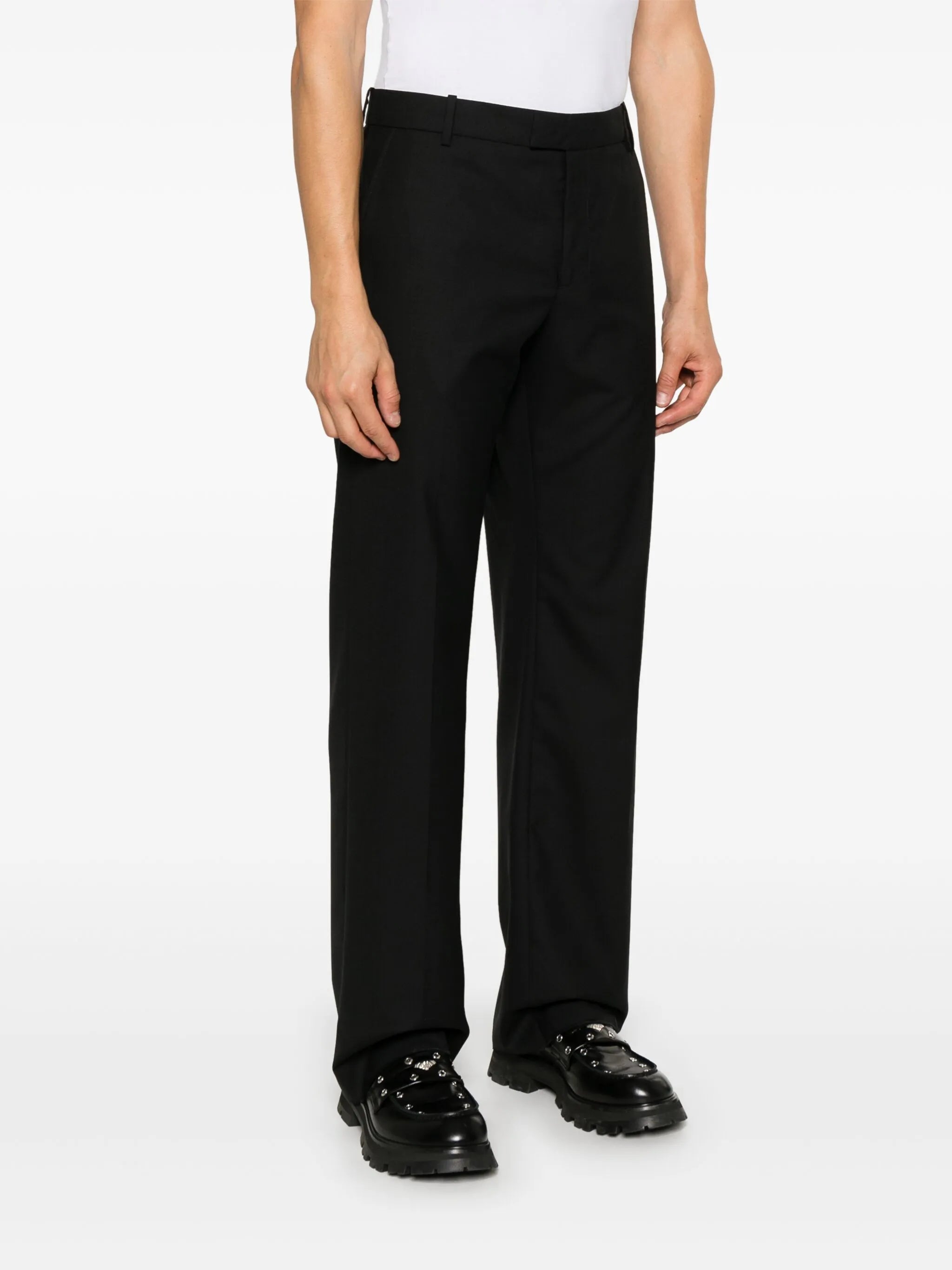 wool trousers