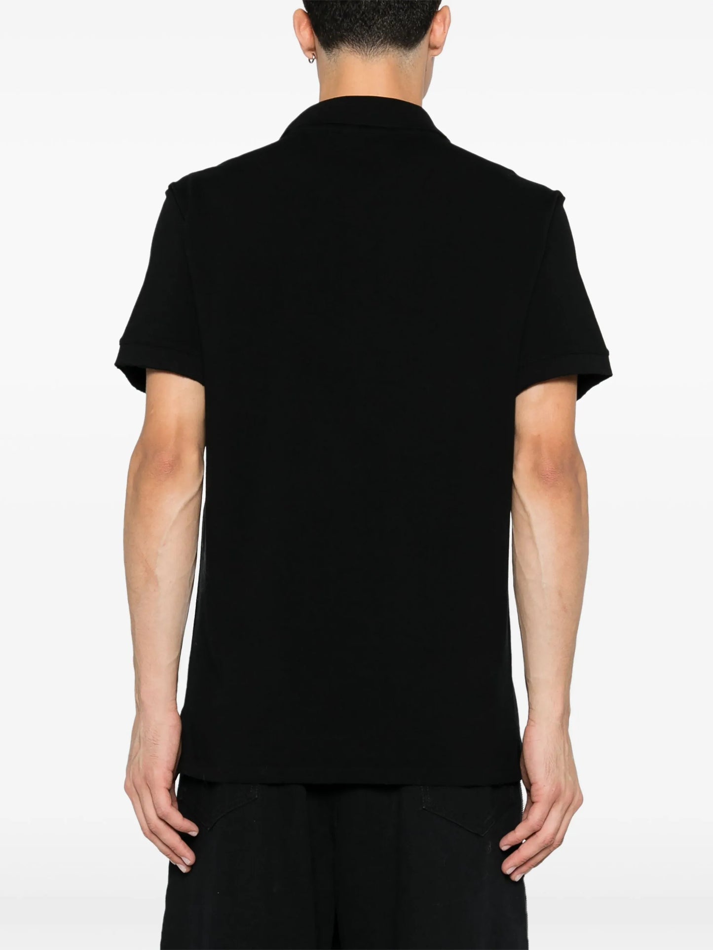 inverted-skull polo shirt