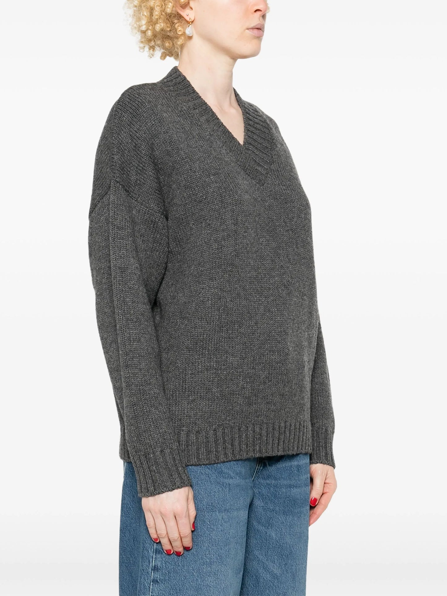 V-neck sweater