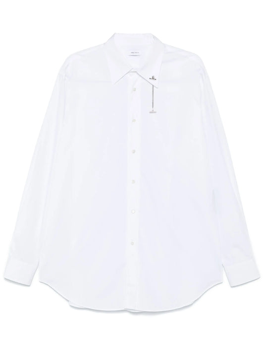 cross-bar chain shirt