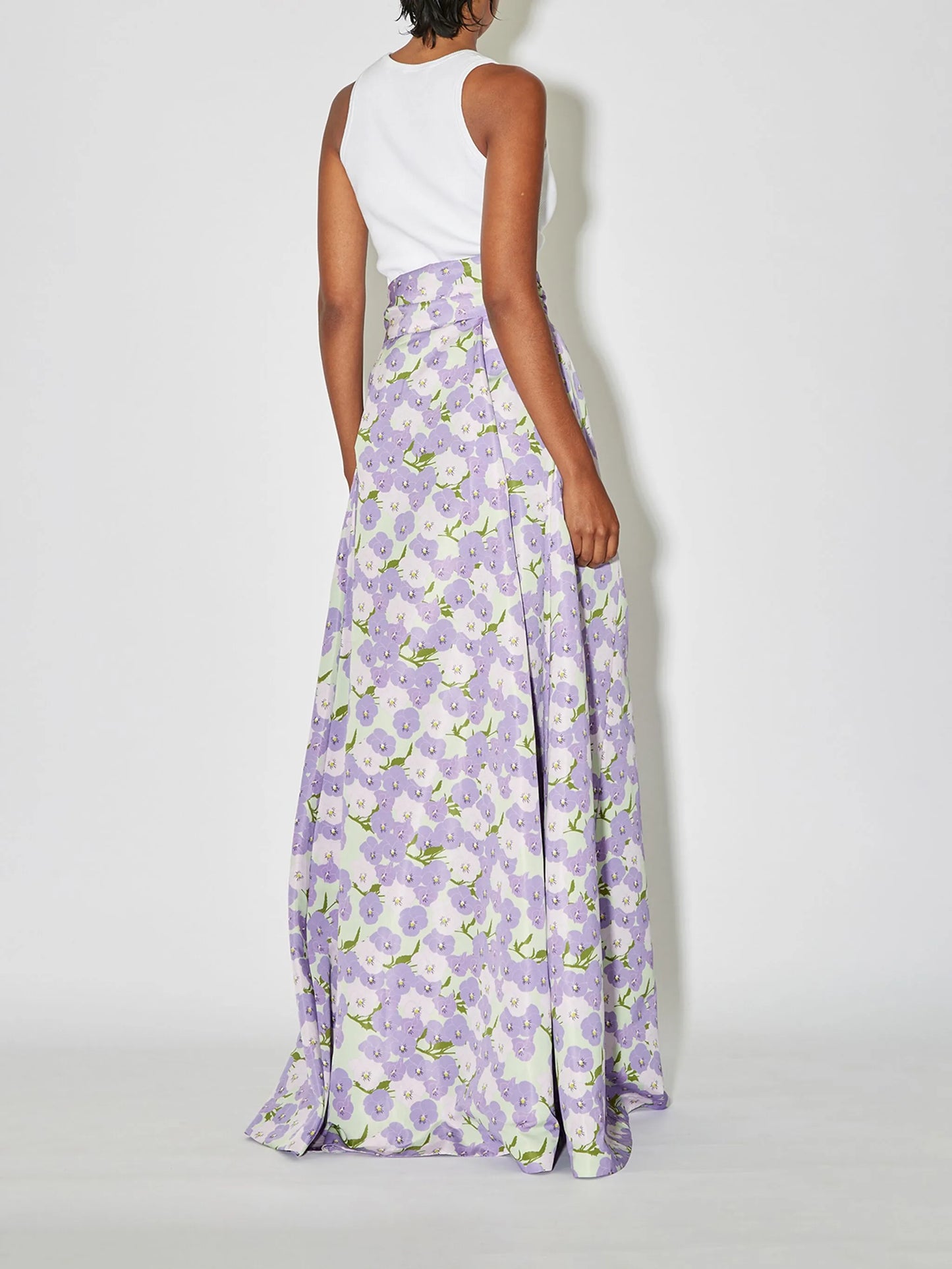 Beatrice floral-print skirt