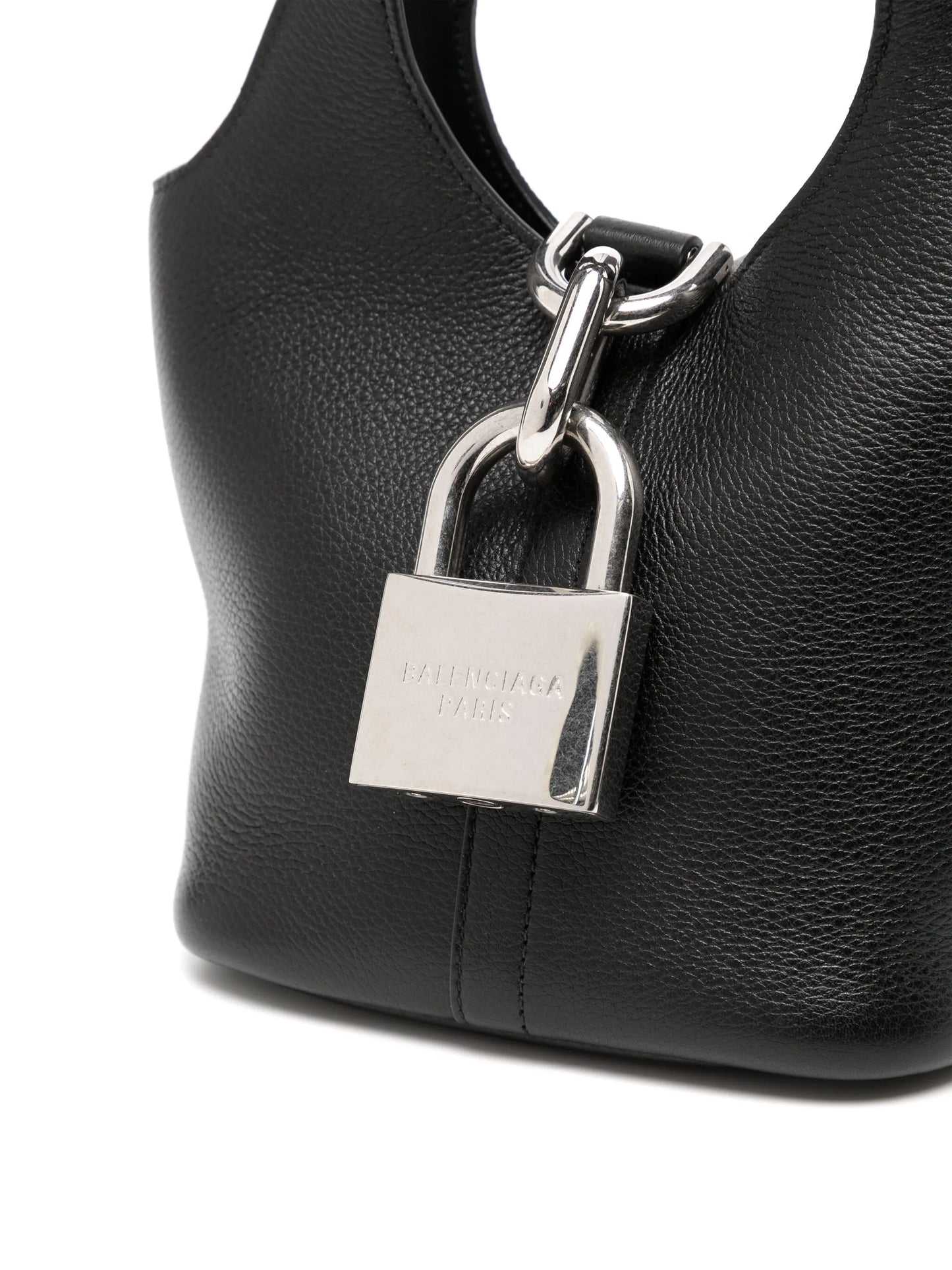 medium Locker North-South leather tote bag