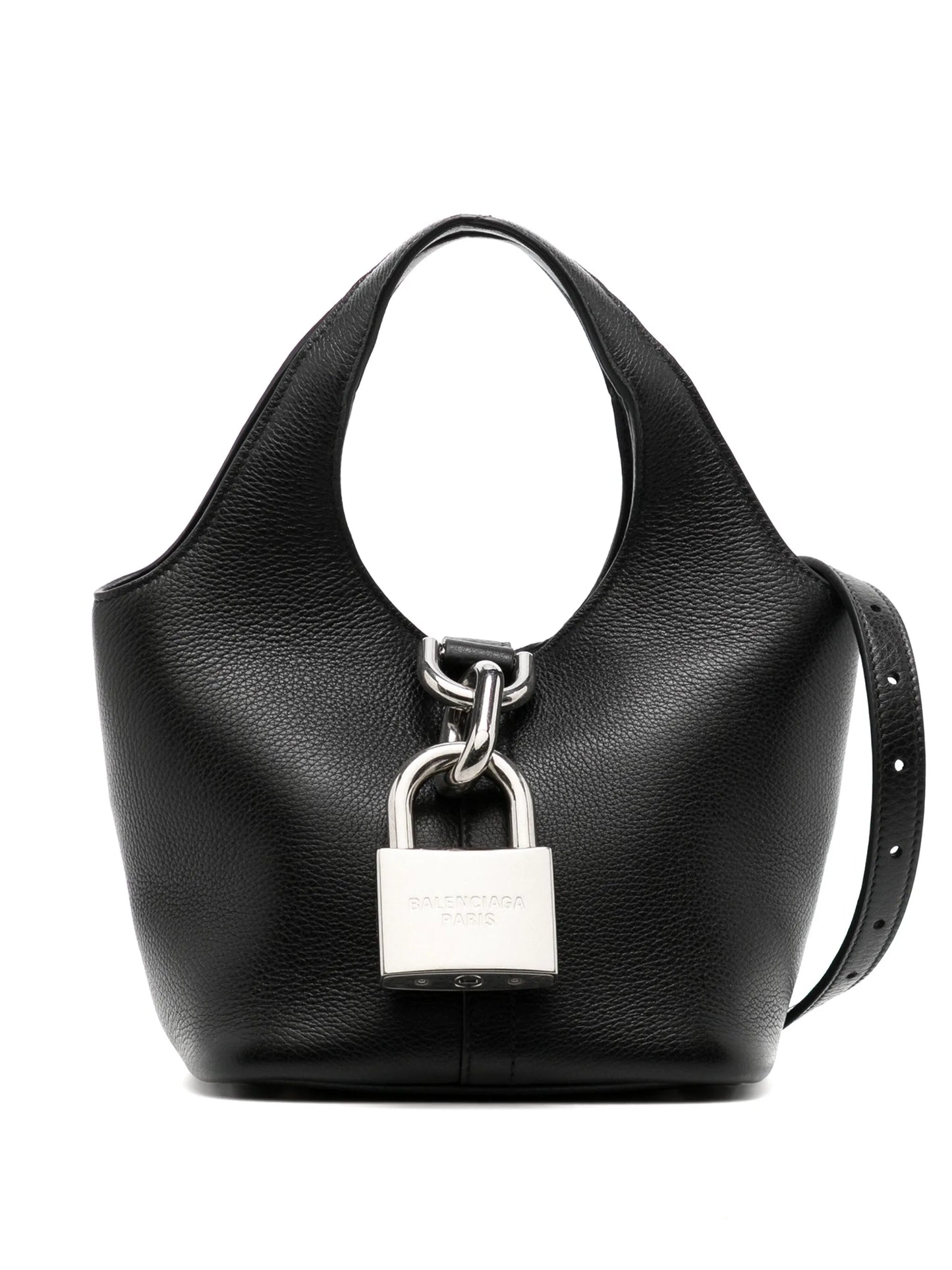 medium Locker North-South leather tote bag