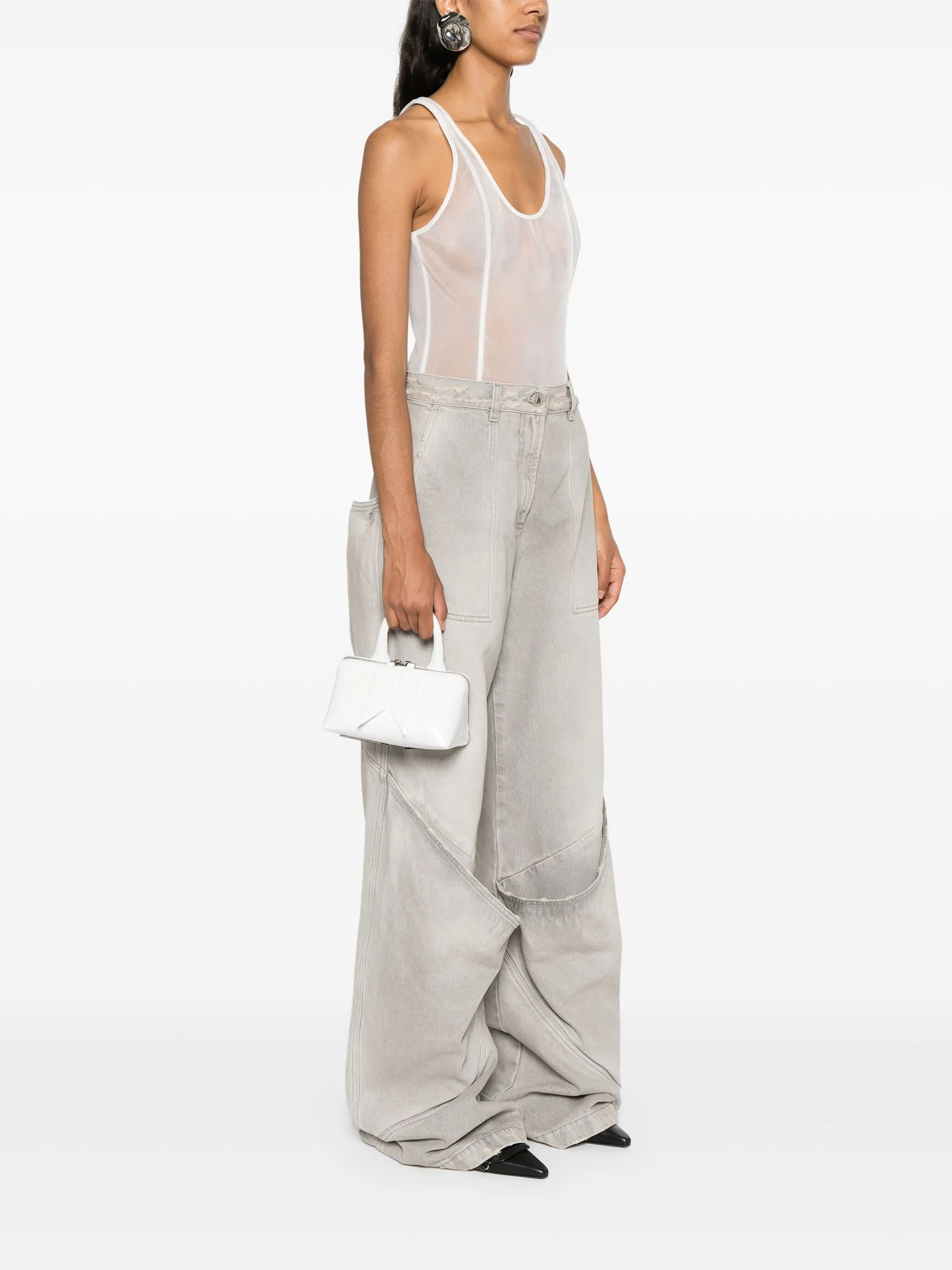 mini Friday leather crossbody bag