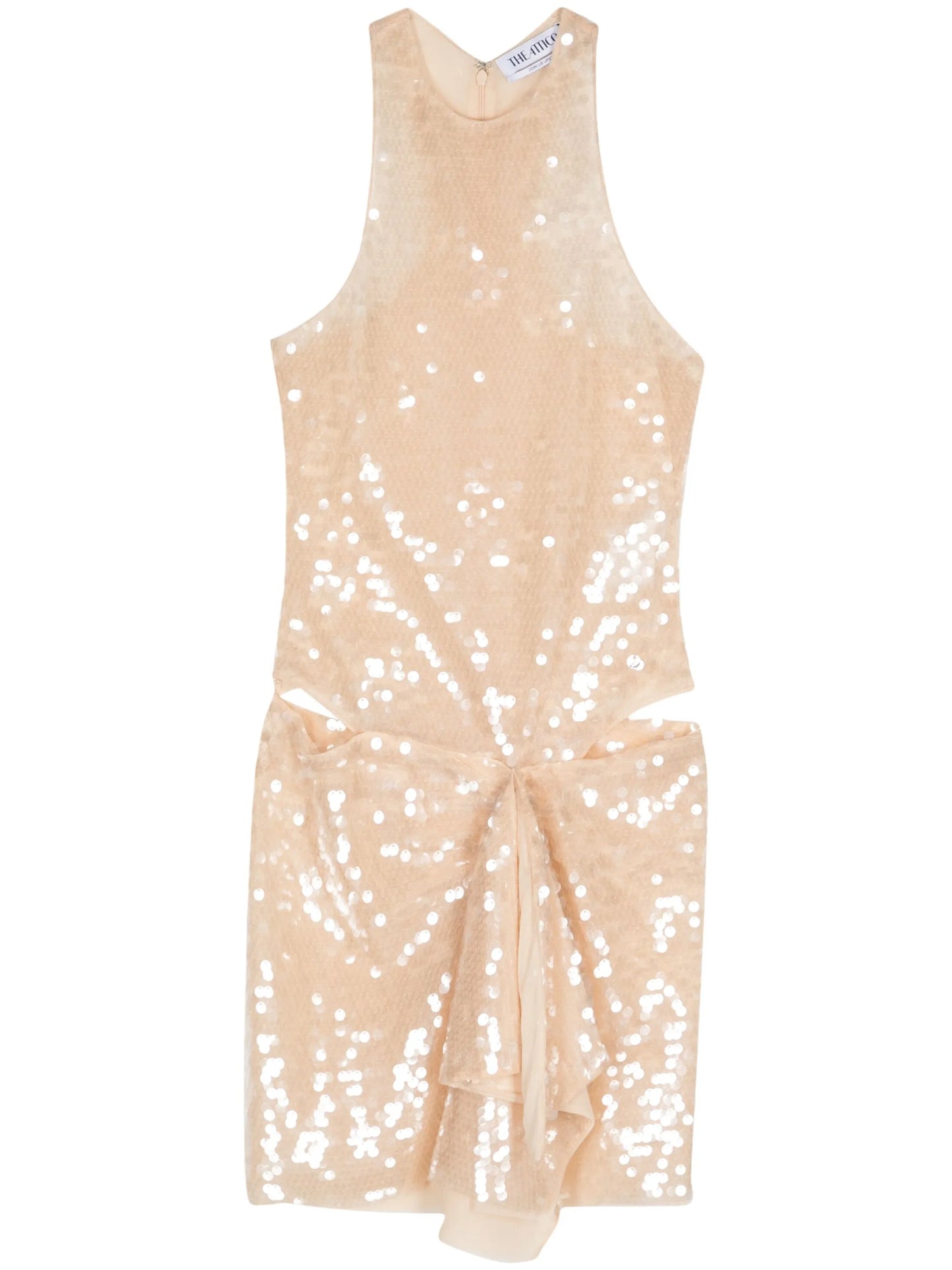 sequin-embellished mini dress
