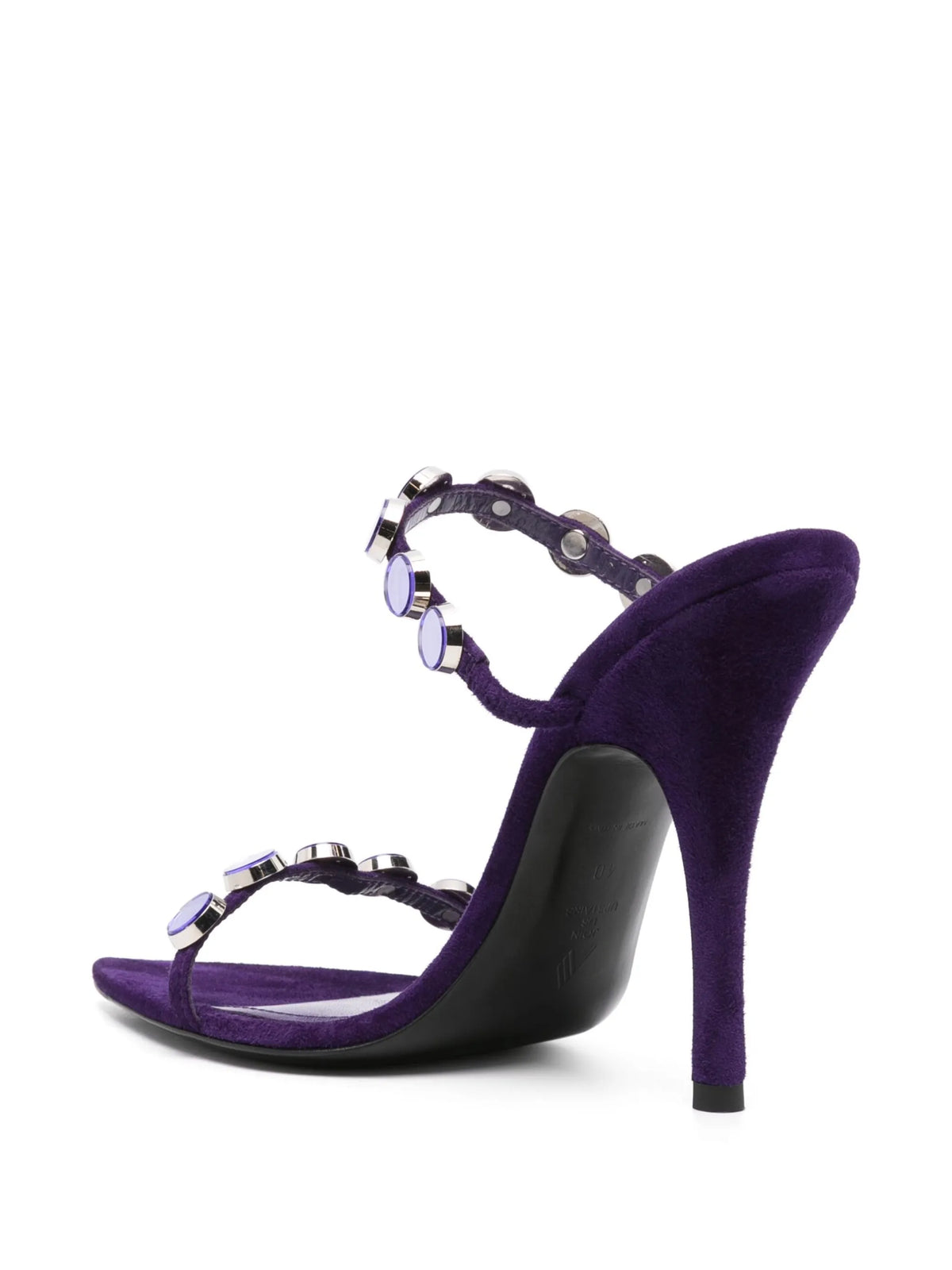 Venus 105mm suede sandals