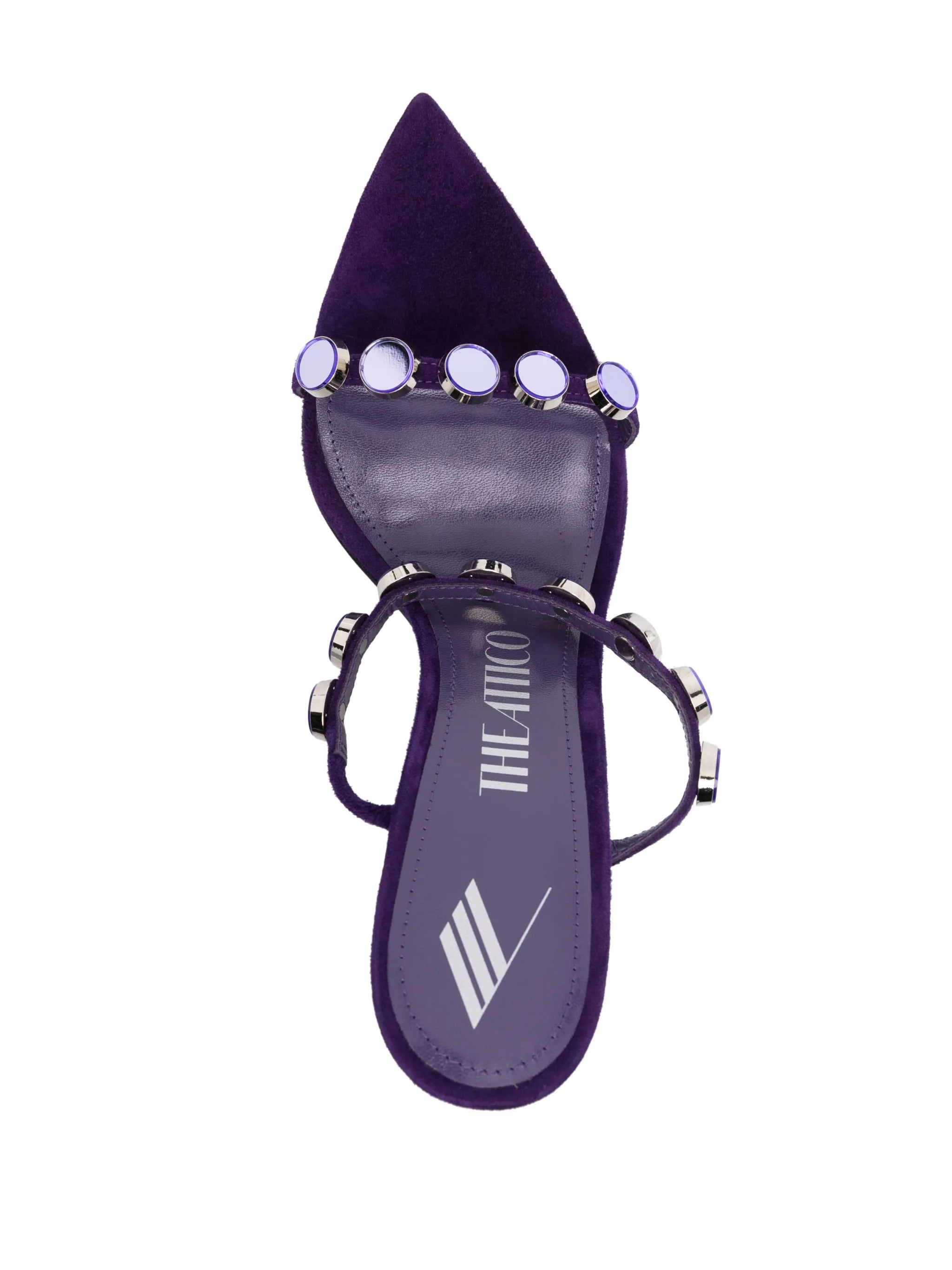 Venus 105mm suede sandals