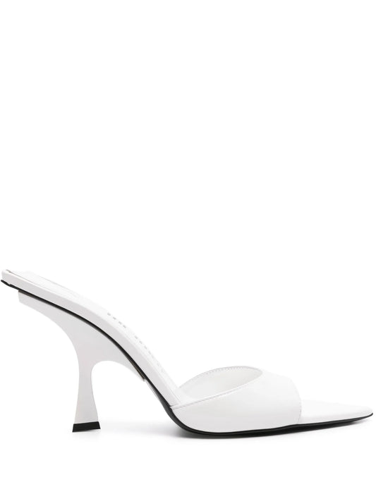 Ester 95mm holographic mules