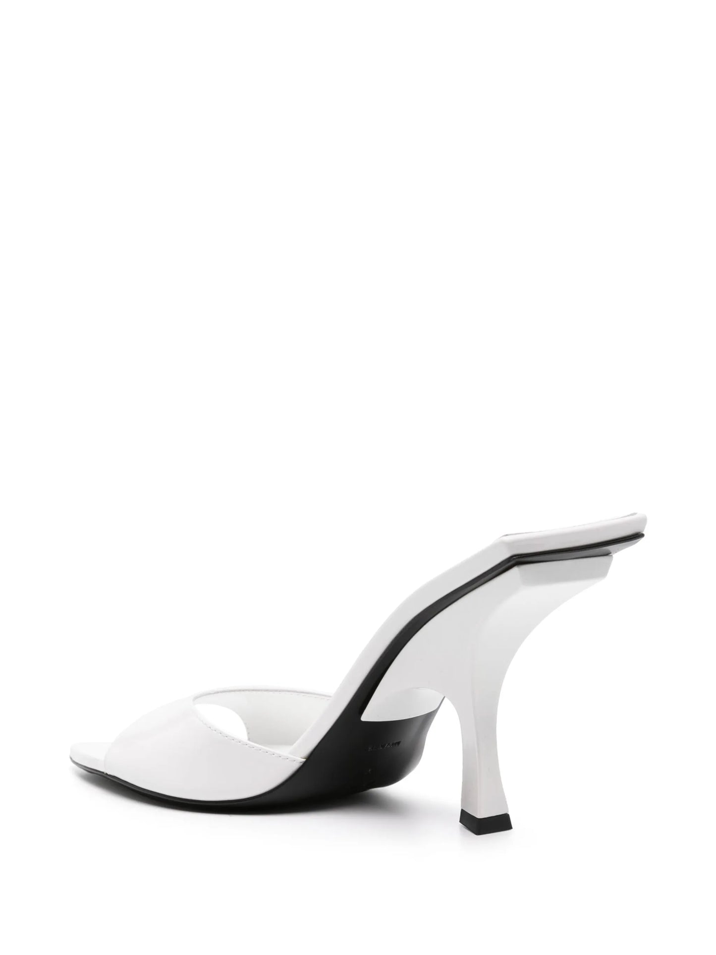 Ester 95mm holographic mules