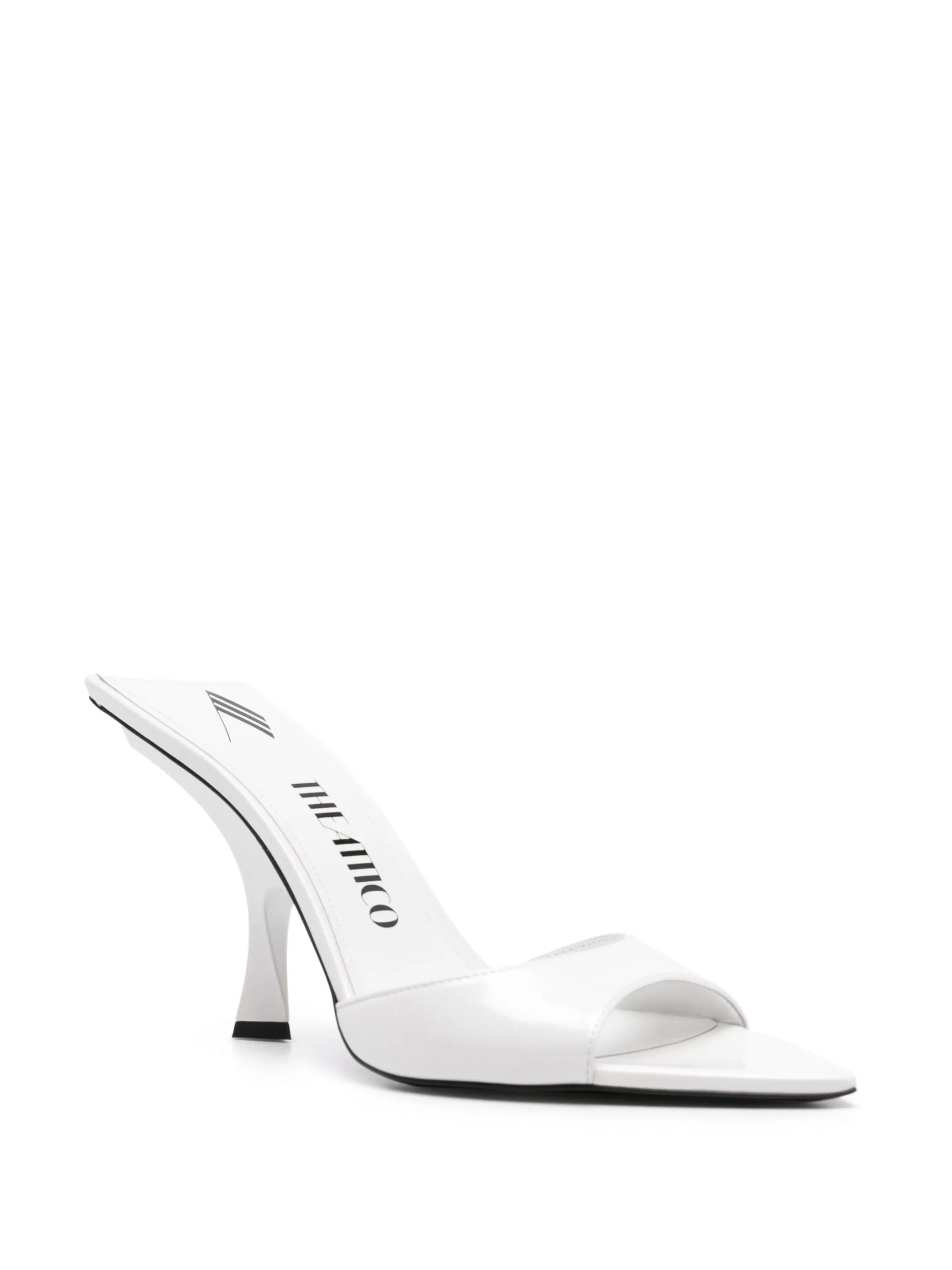 Ester 95mm holographic mules