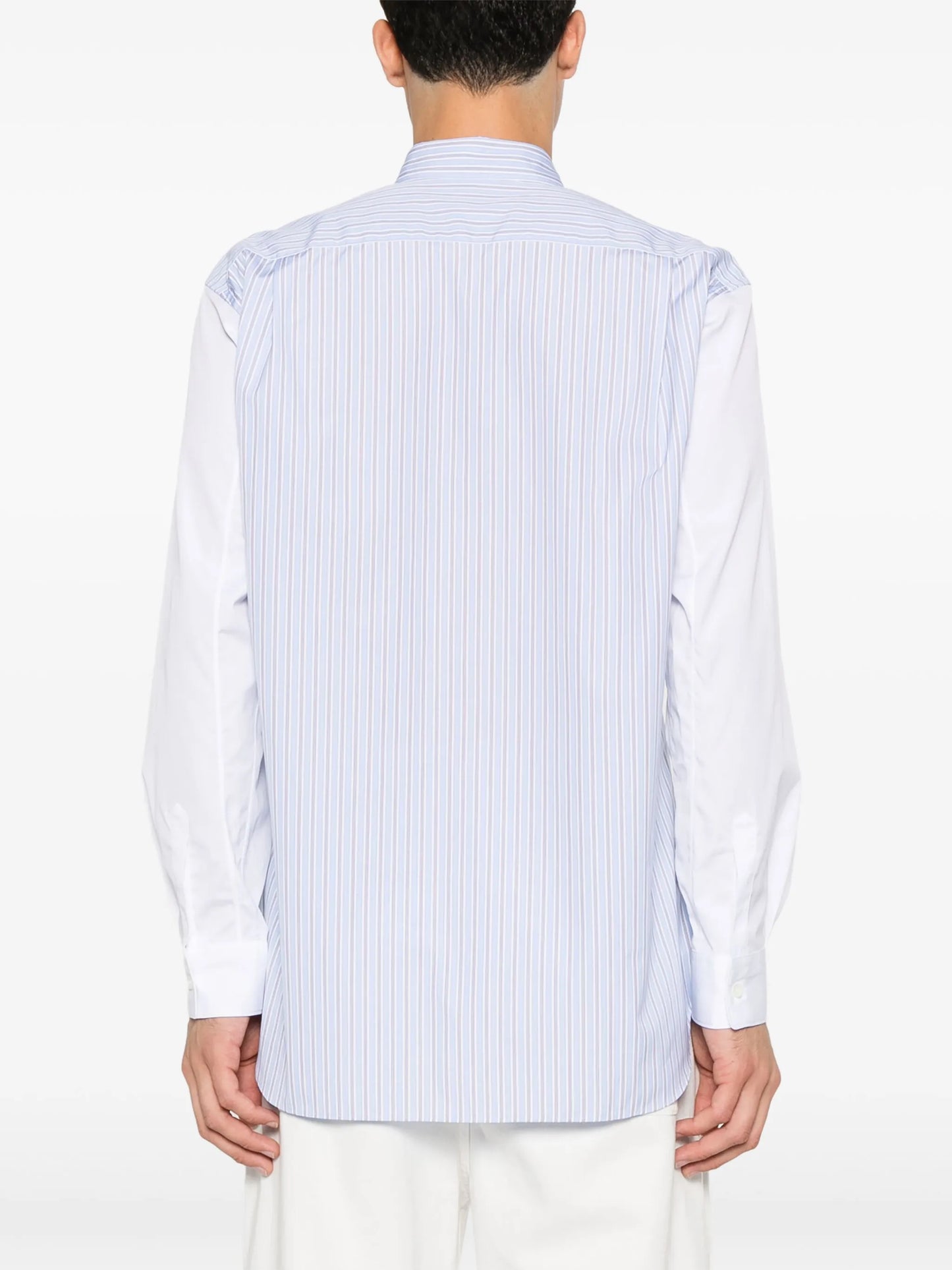 halo-stripe shirt