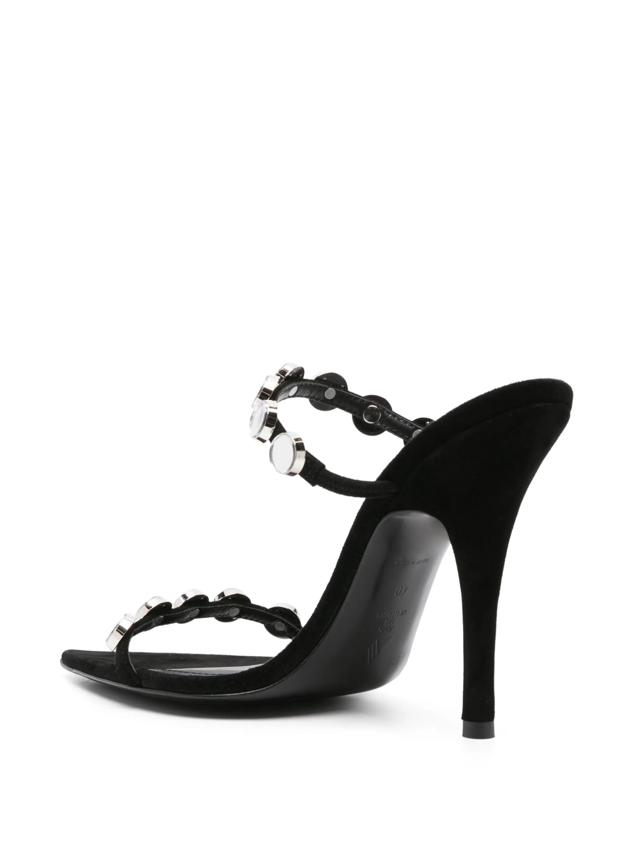 Venus 105mm suede sandals