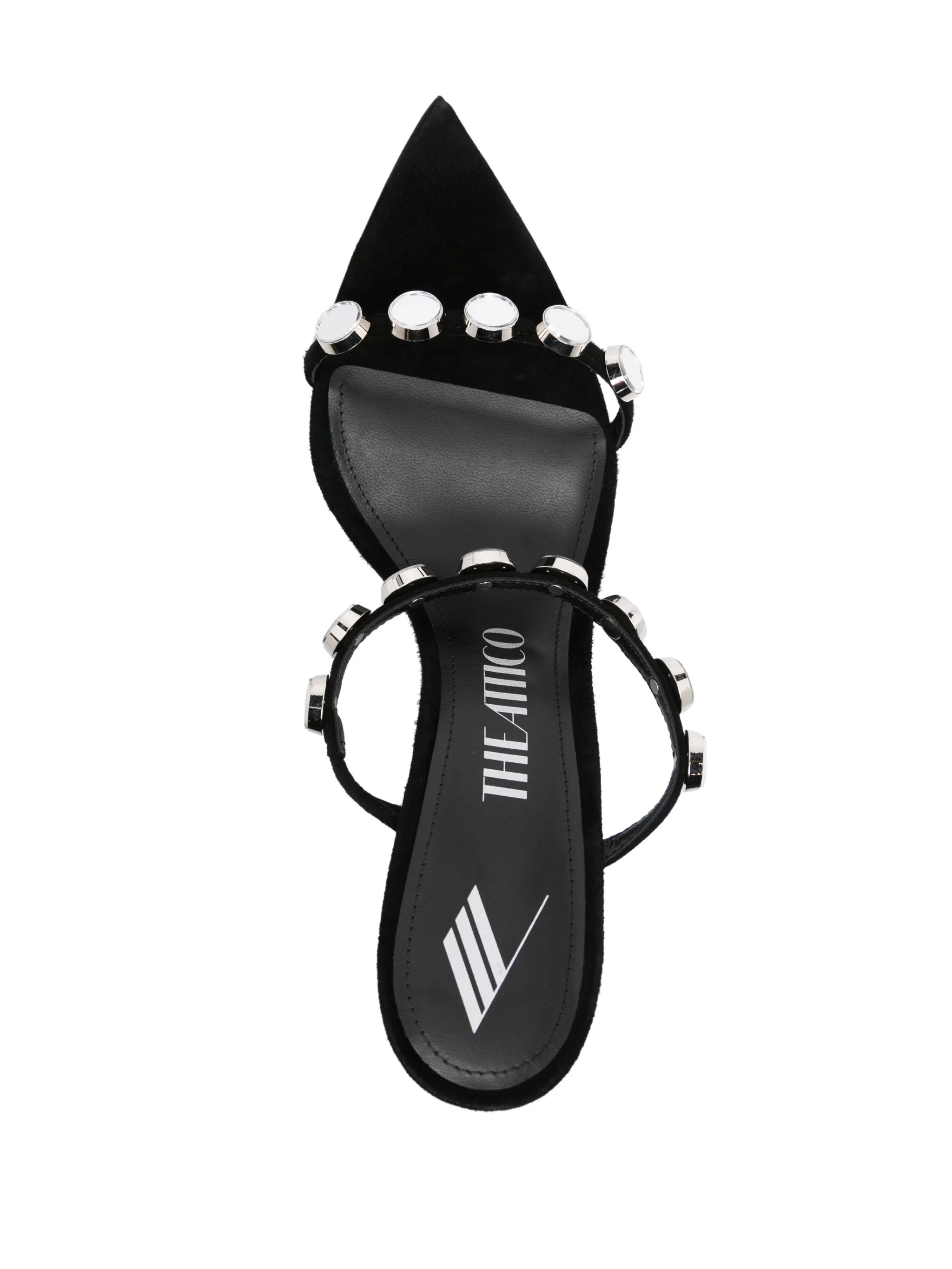Venus 105mm suede sandals