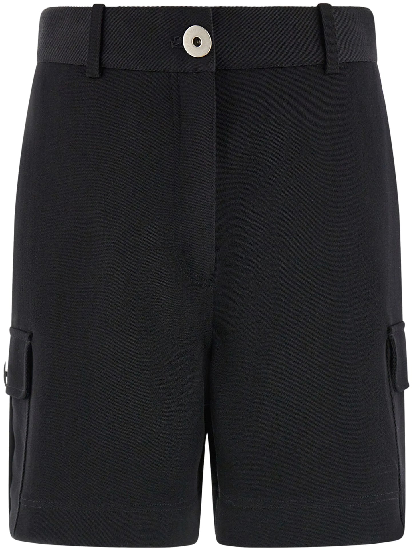 virgin wool utility shorts