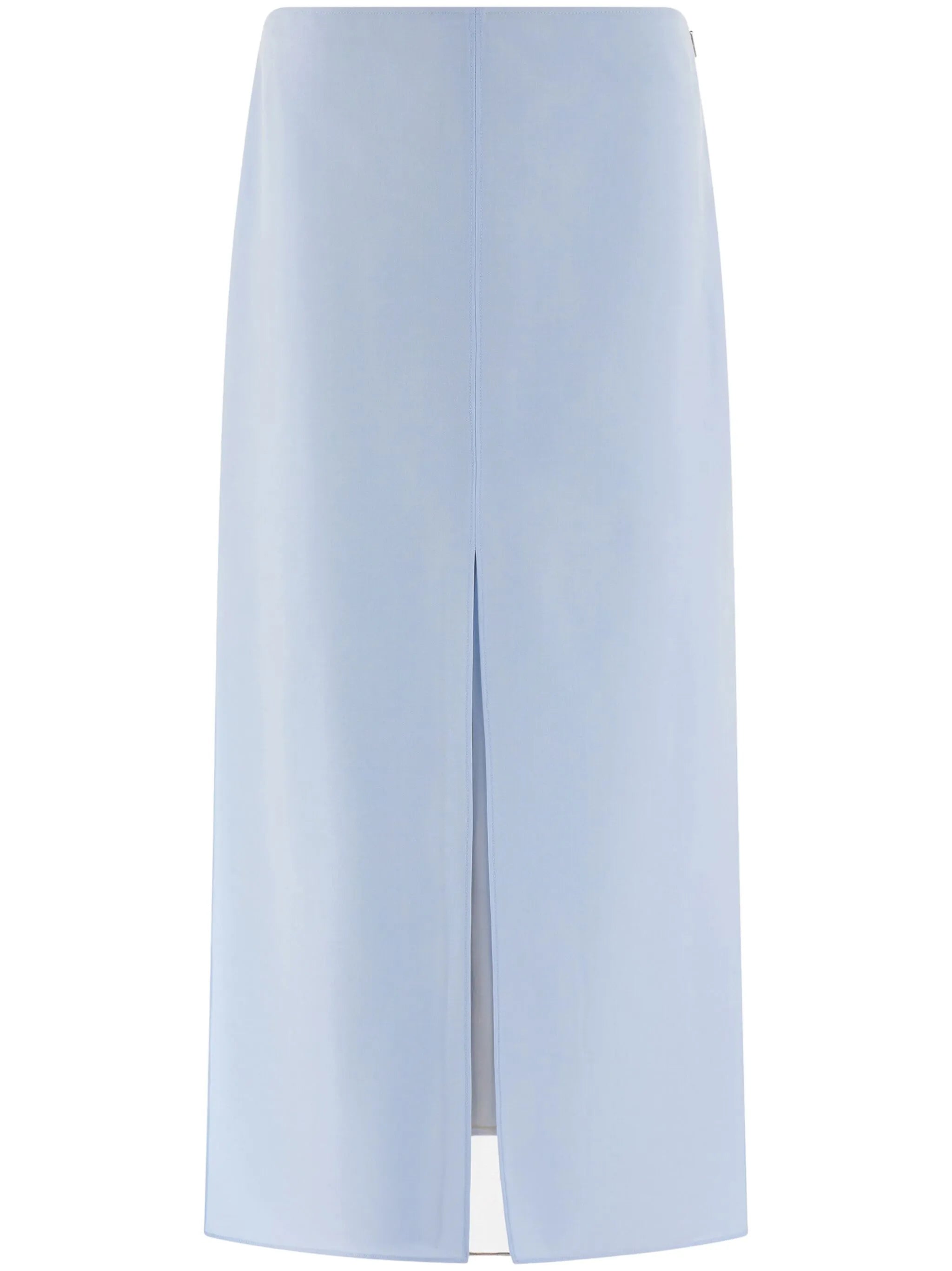 layered midi skirt