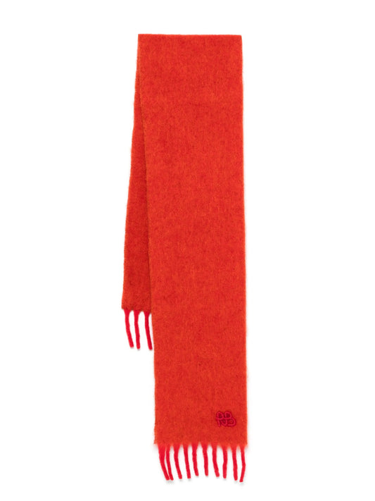 logo-appliqué scarf