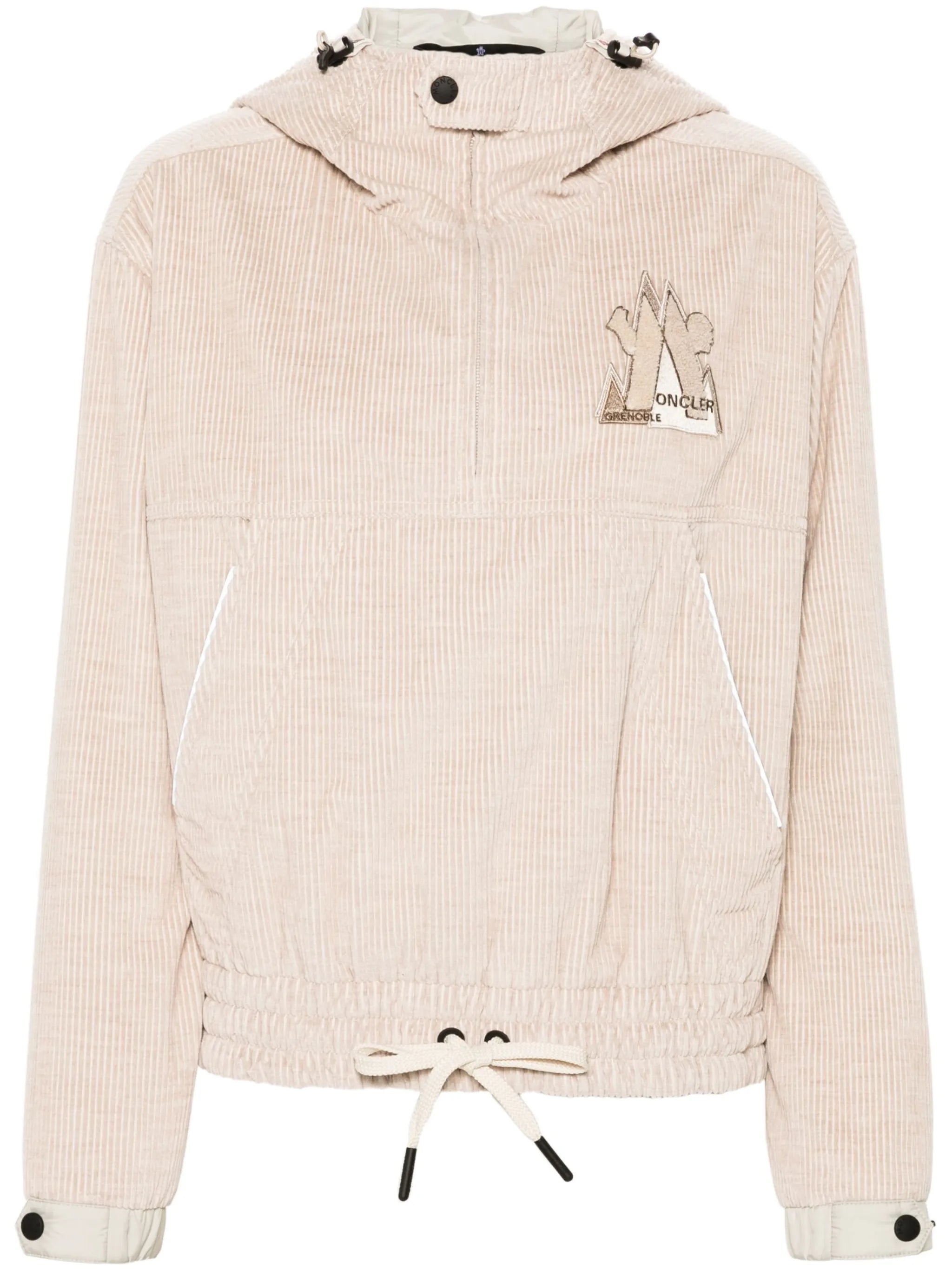 logo-patch hoodie