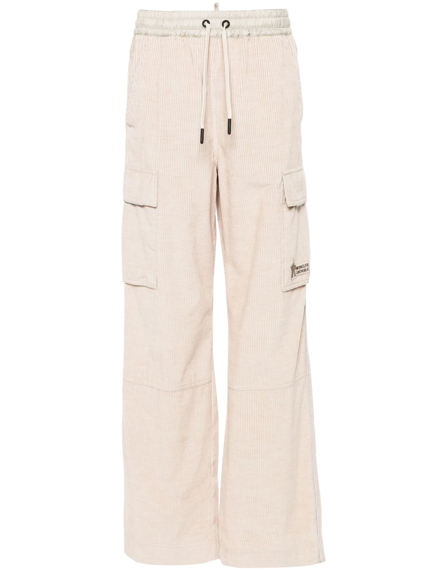logo-patch trousers