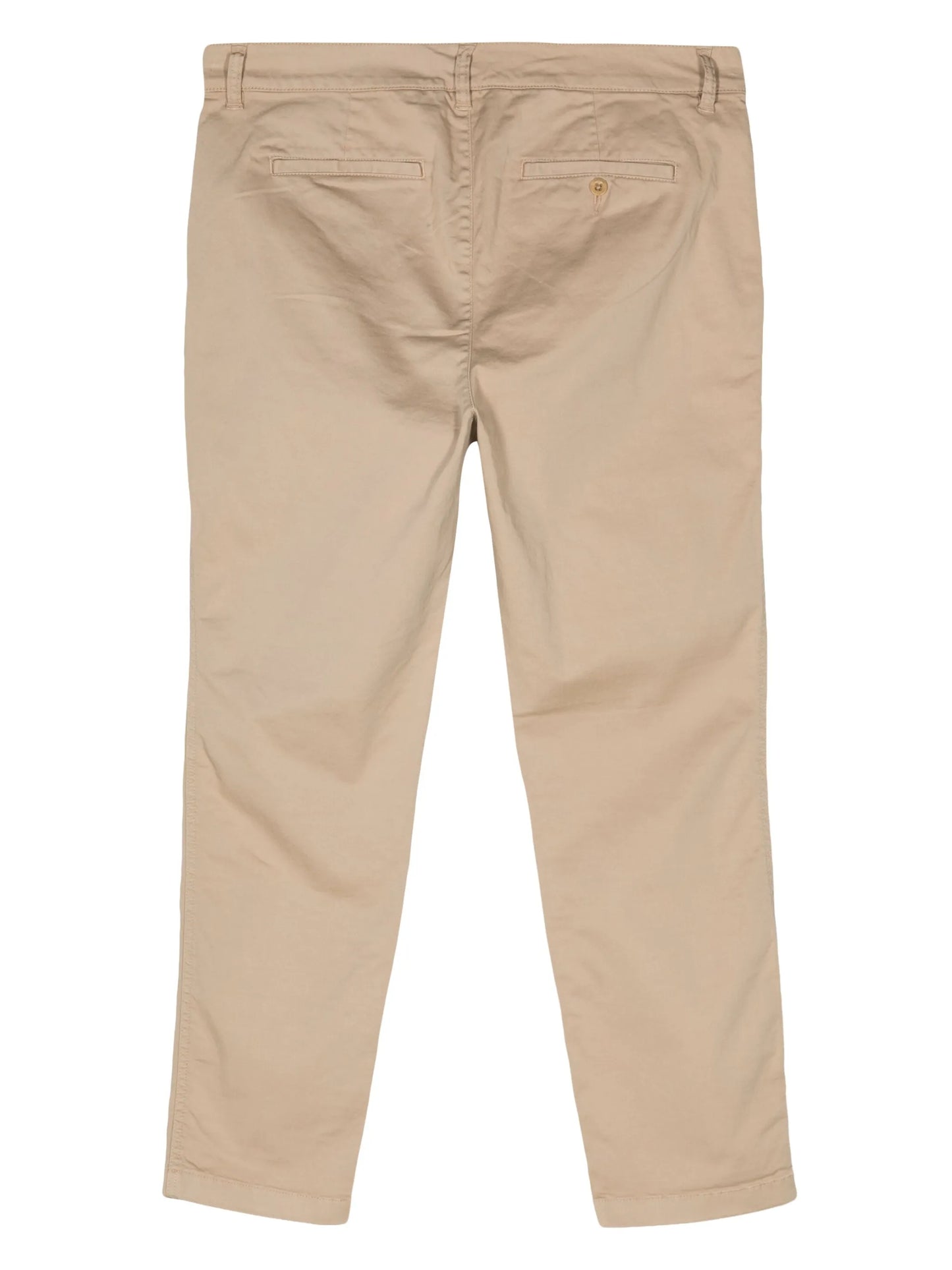 slim-cut chino trousers