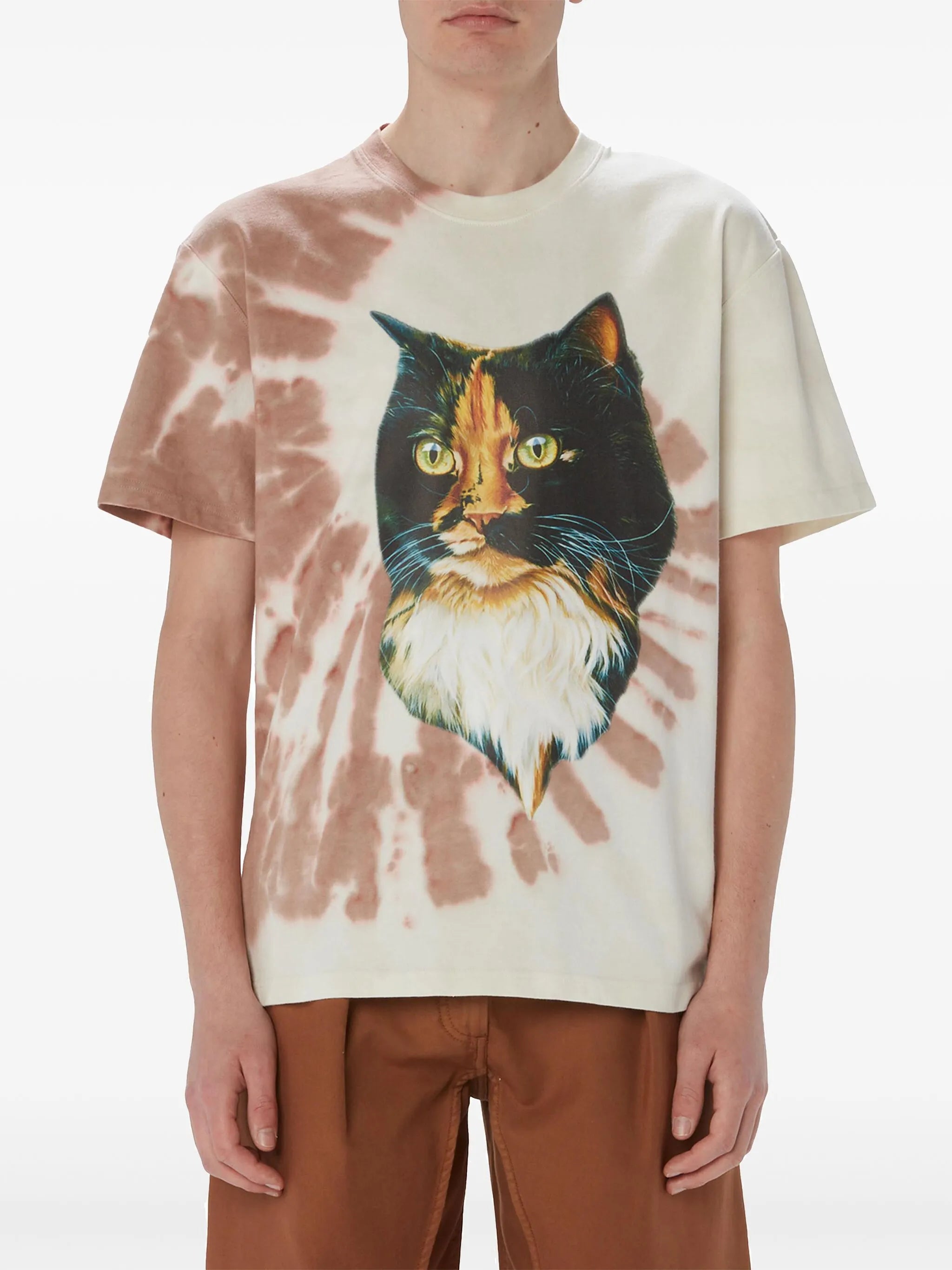 tie-dye organic cotton T-shirt