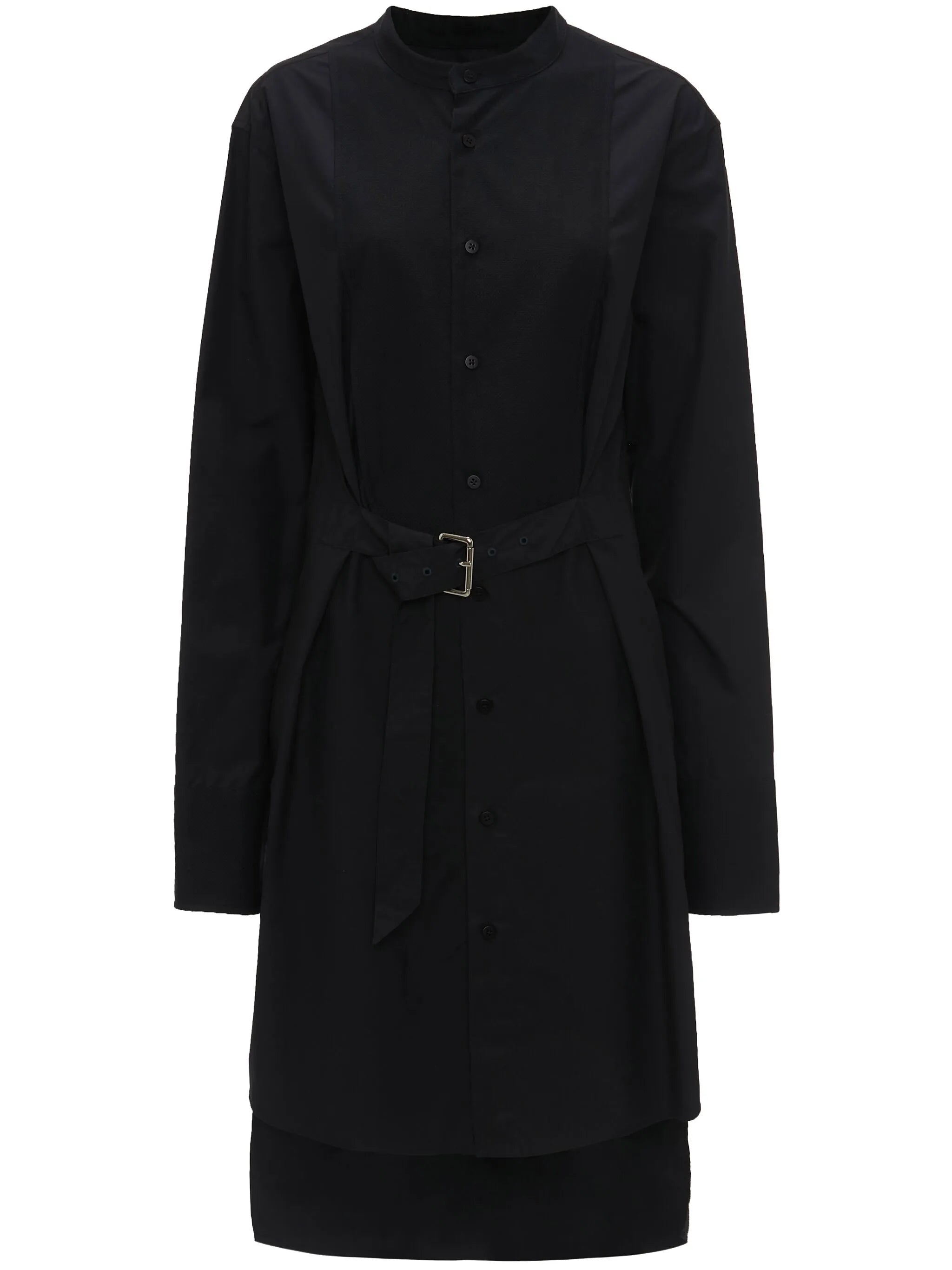 belted cotton dress