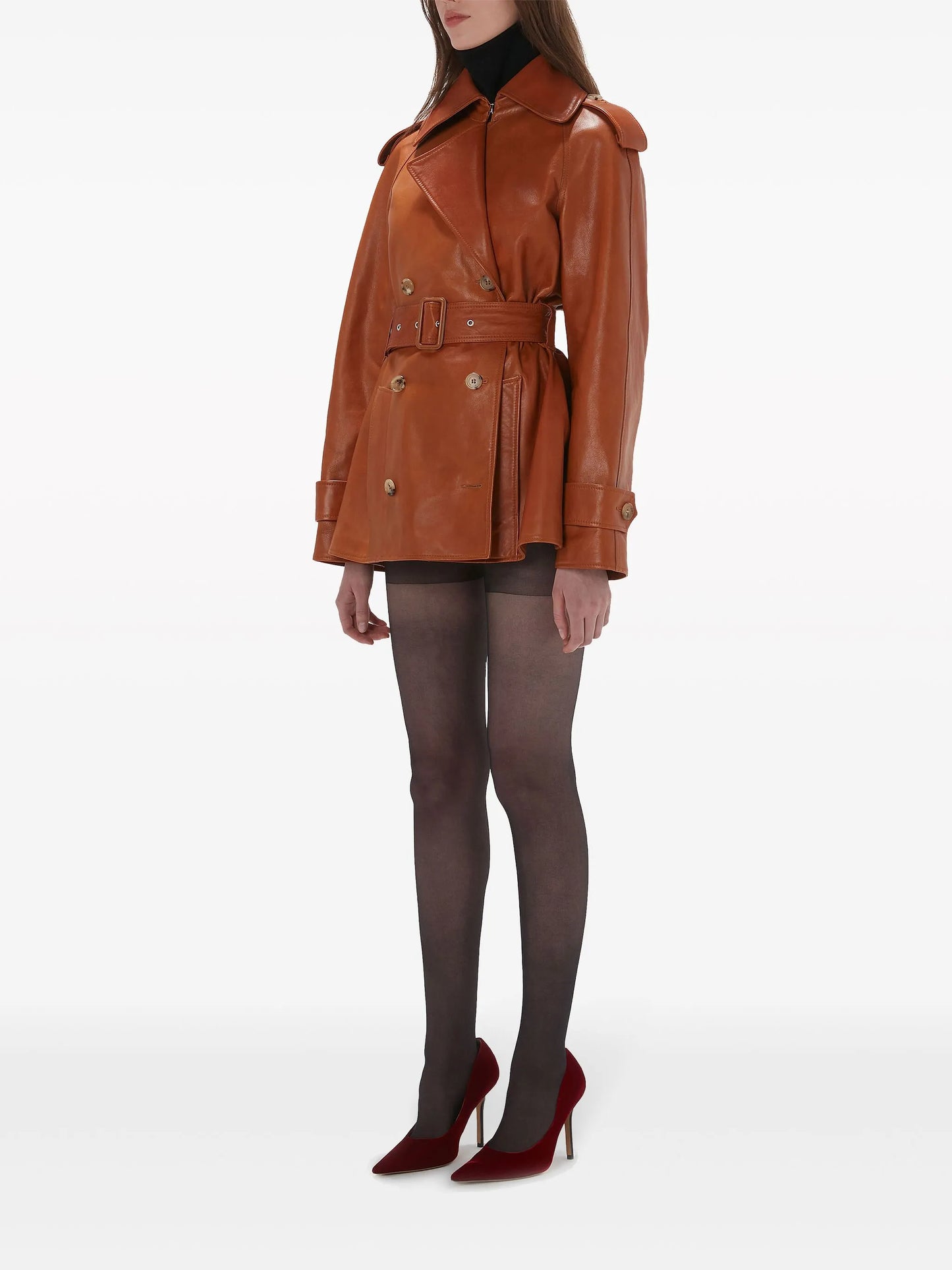 leather biker jacket