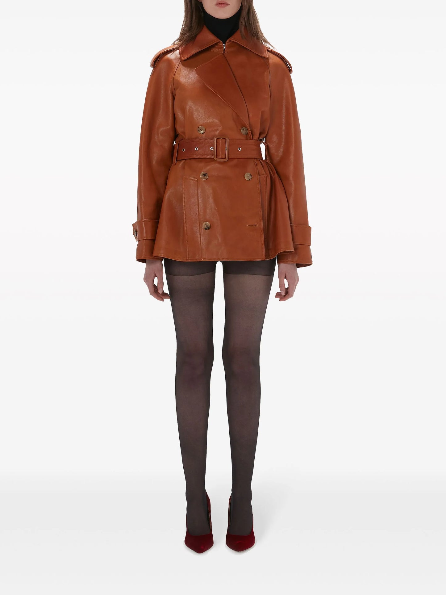 leather biker jacket