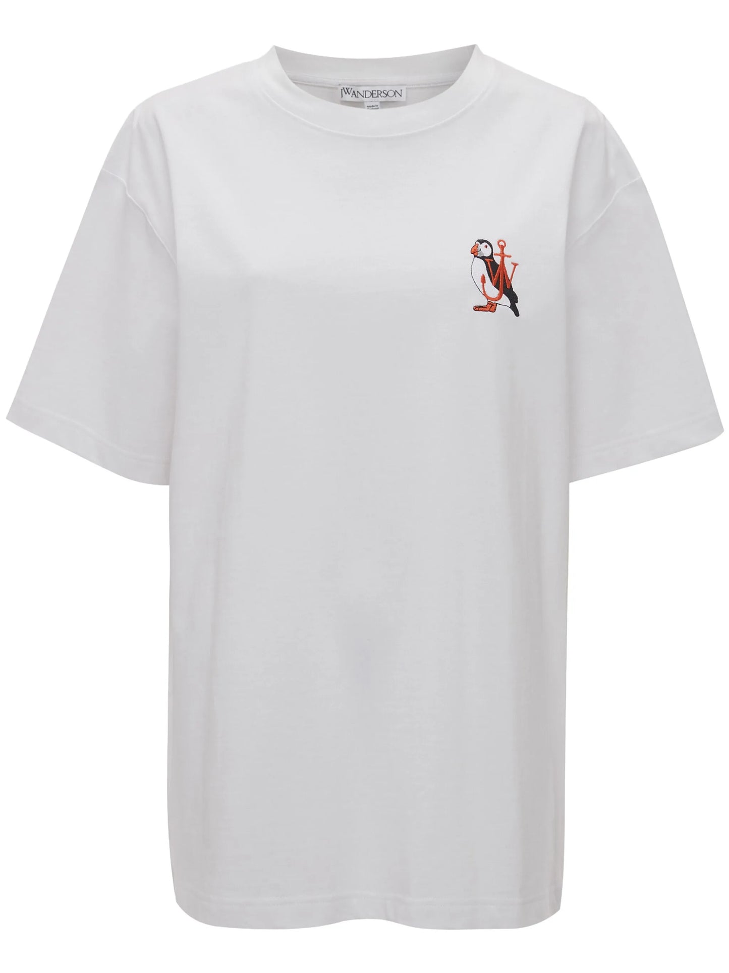 Canary-embroidery T-shirt