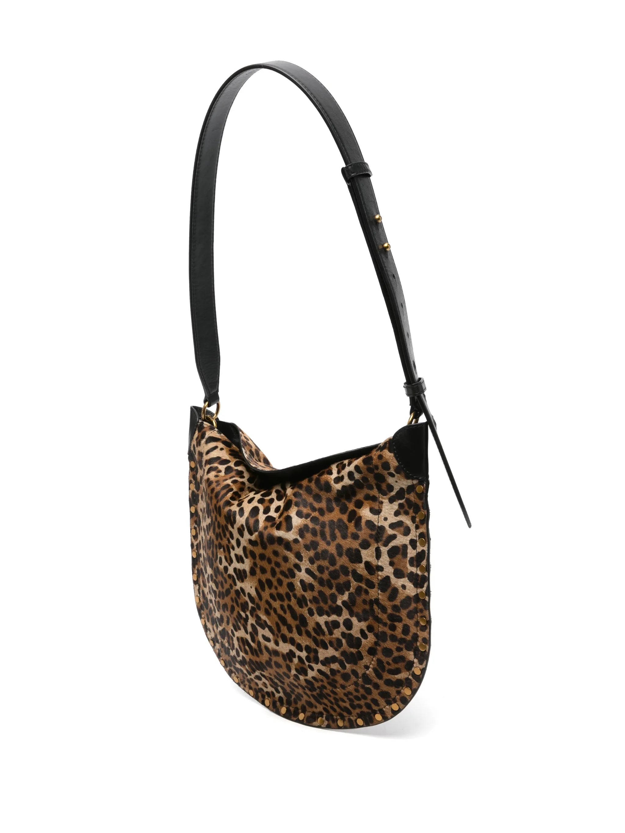 Oskan Soft leopard-print shoulder bag