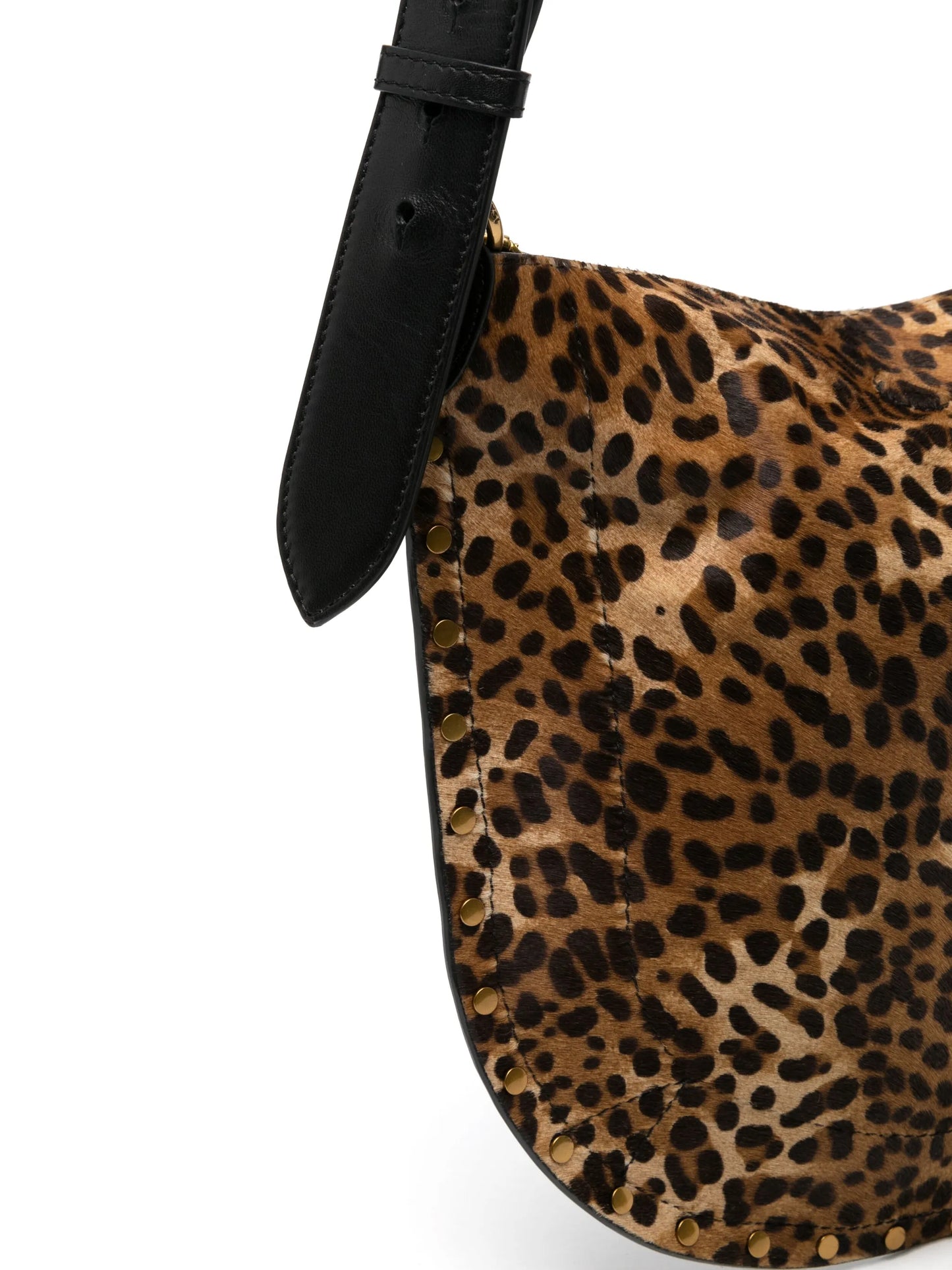 Oskan Soft leopard-print shoulder bag