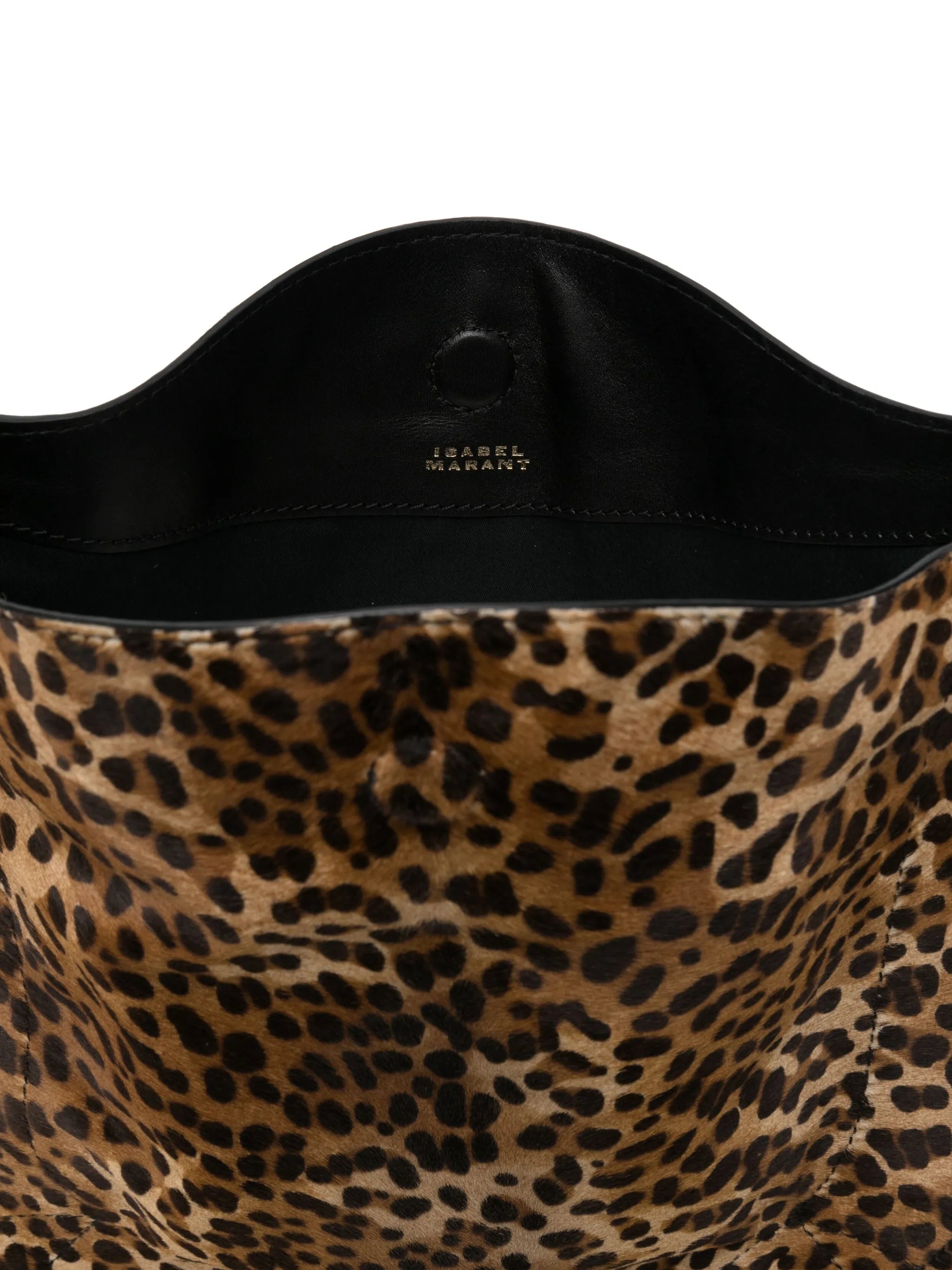 Oskan Soft leopard-print shoulder bag